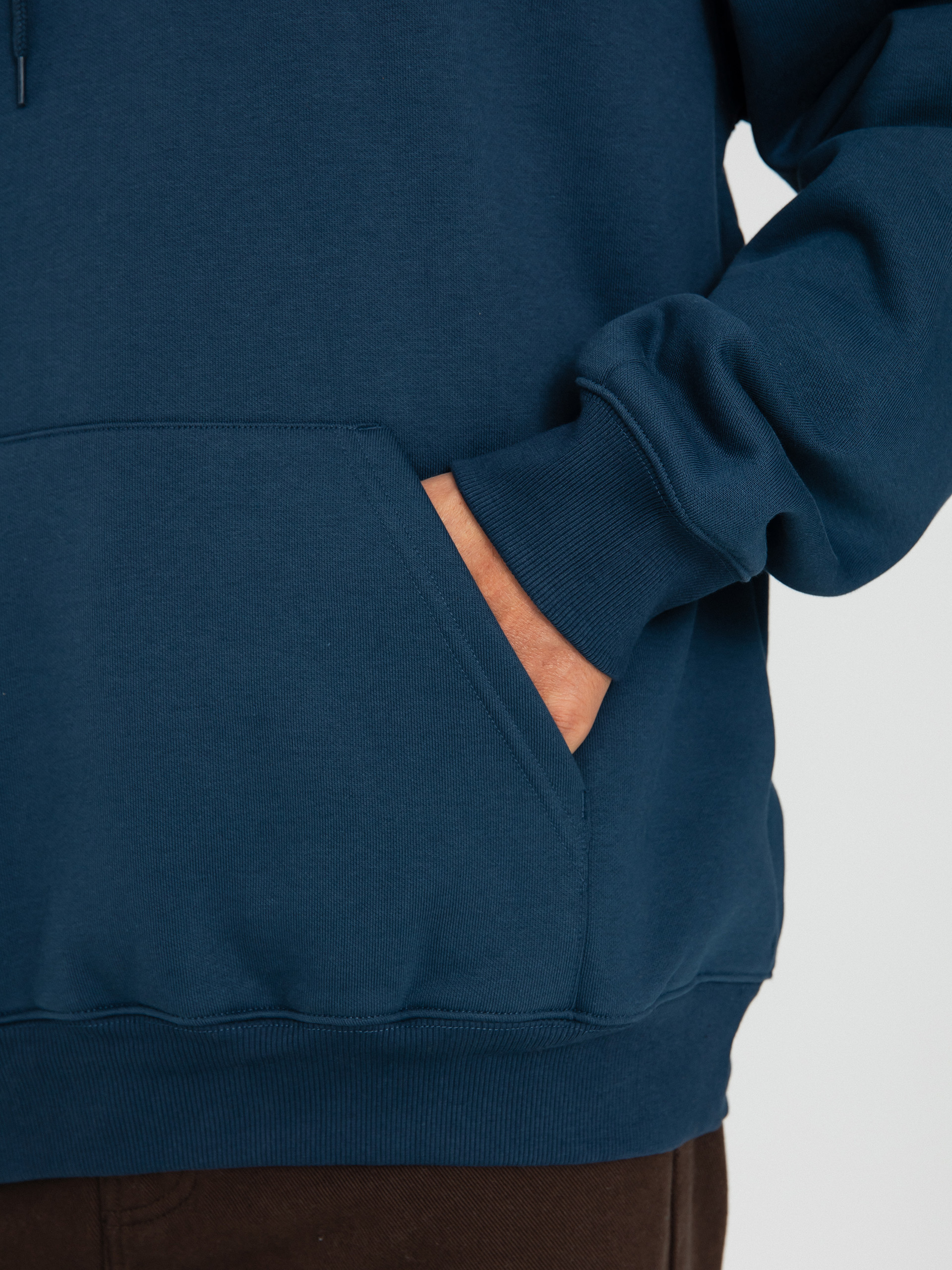 Mikina s kapucí Carhartt WIP Carhartt HD (squid/salt)