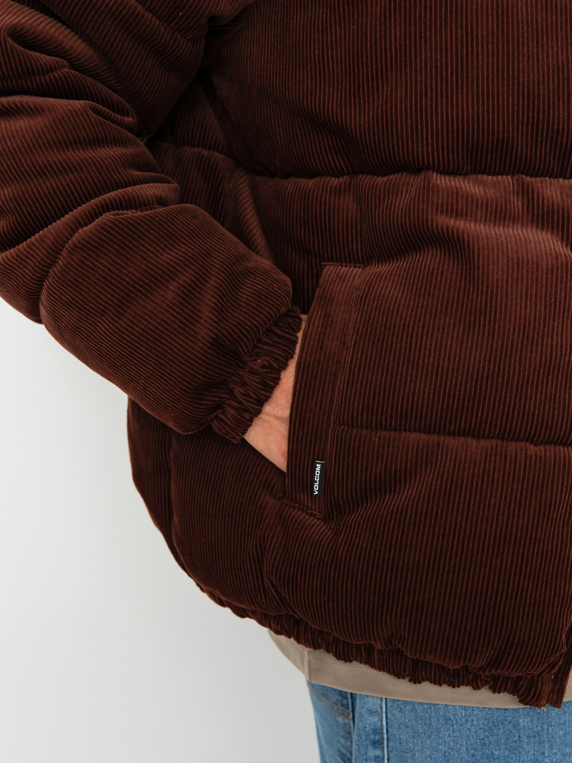 Bunda Volcom Walltz Cord (bitter chocolate)