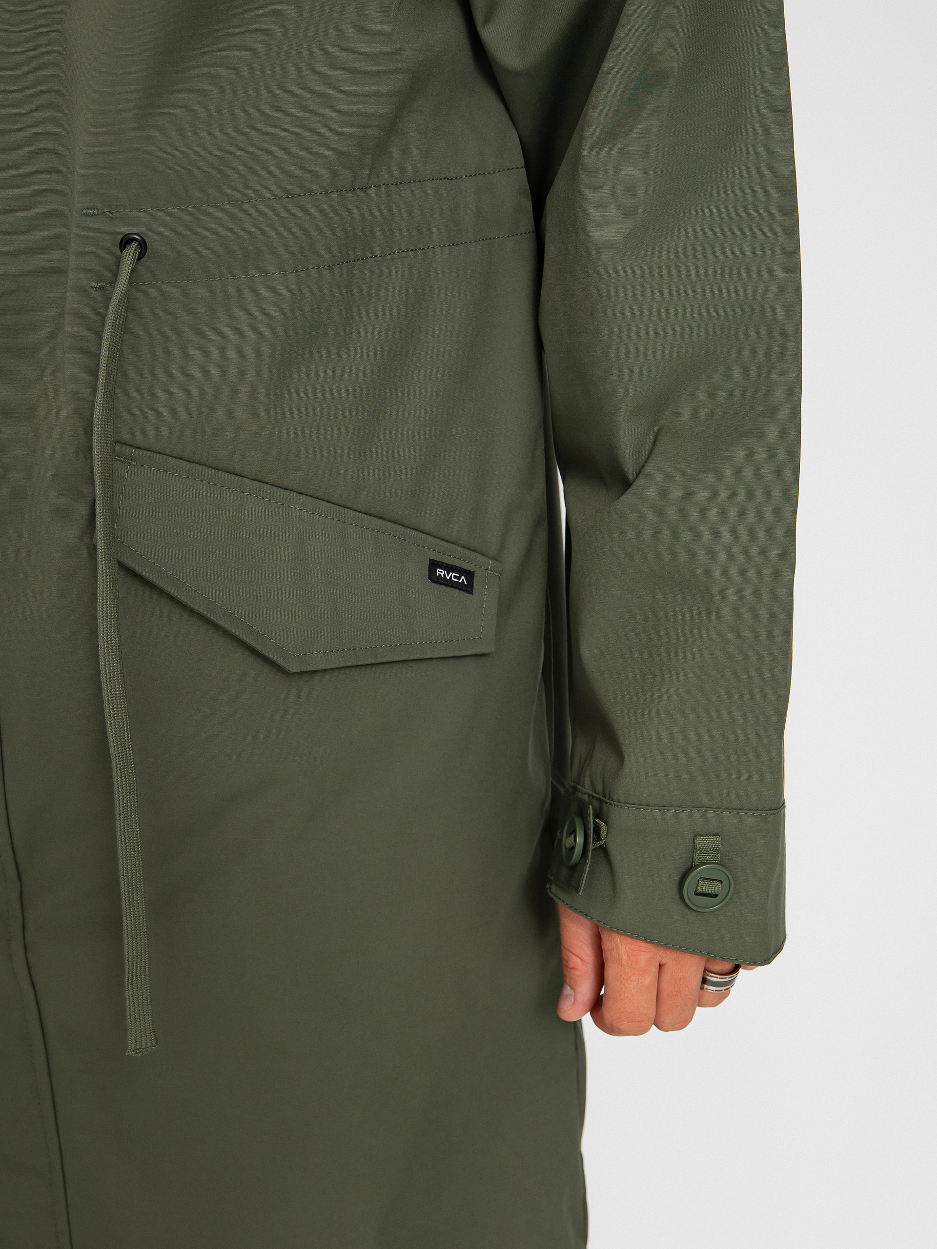 Bunda RVCA Fishtail Rainco (cactus)