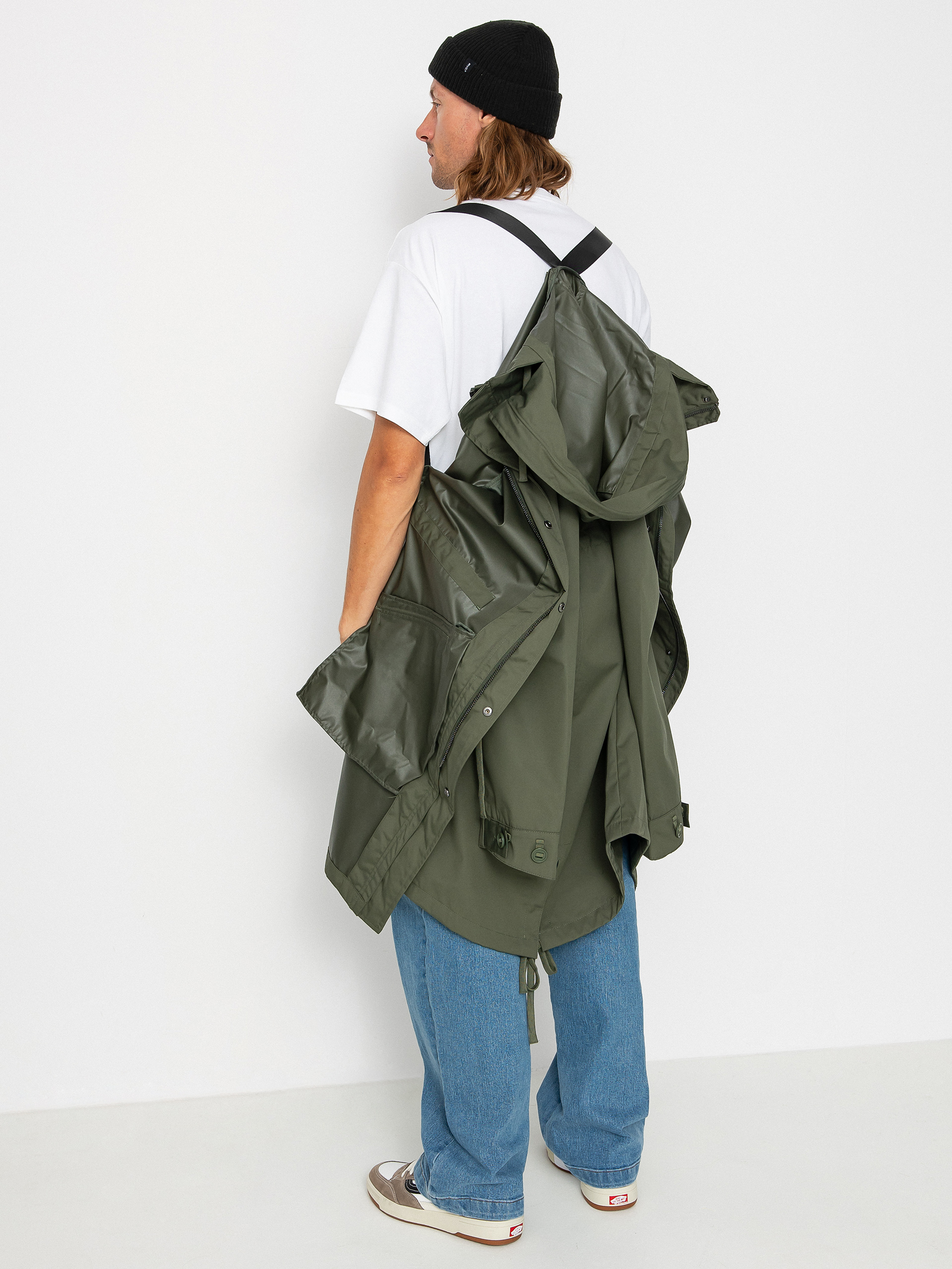 Bunda RVCA Fishtail Rainco (cactus)