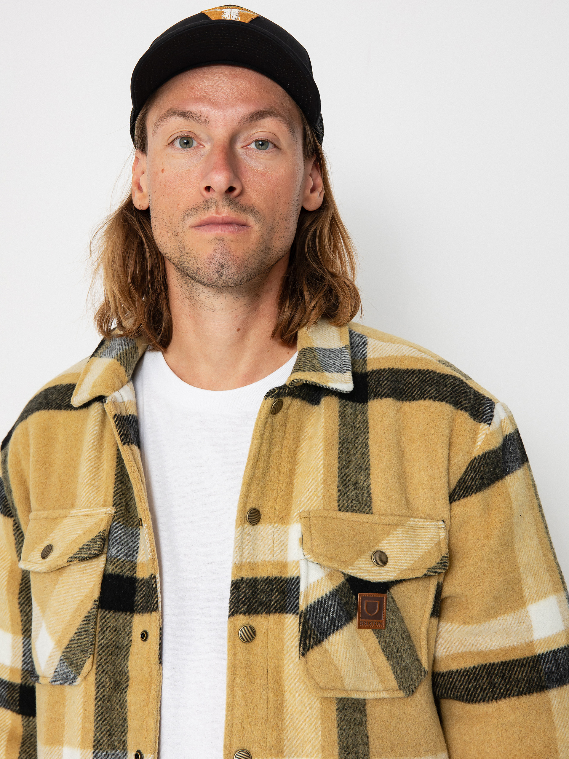 Bunda Brixton Durham Lined (antelope/off white/black)