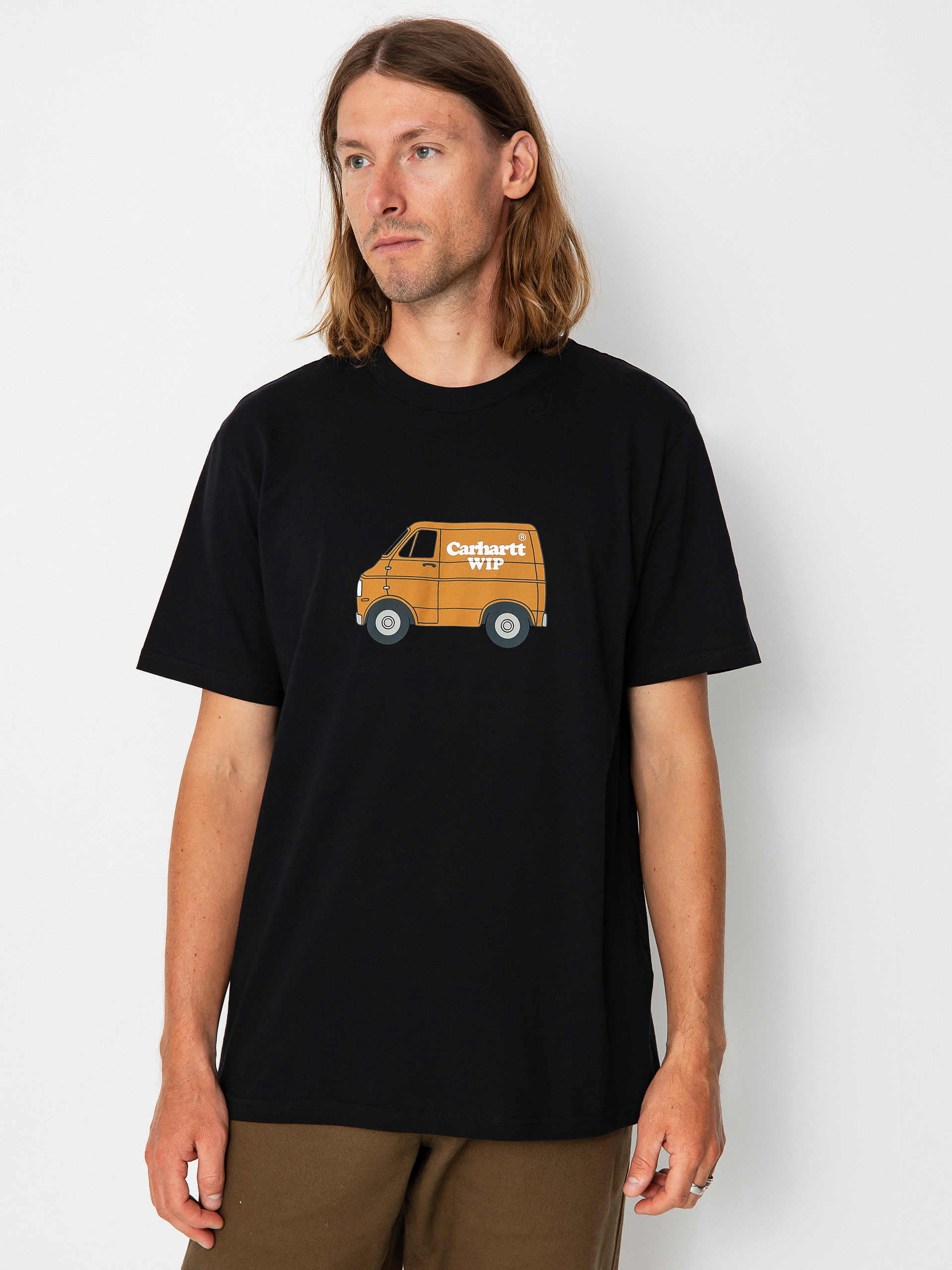 Tričko Carhartt WIP Mystery Machine (black)