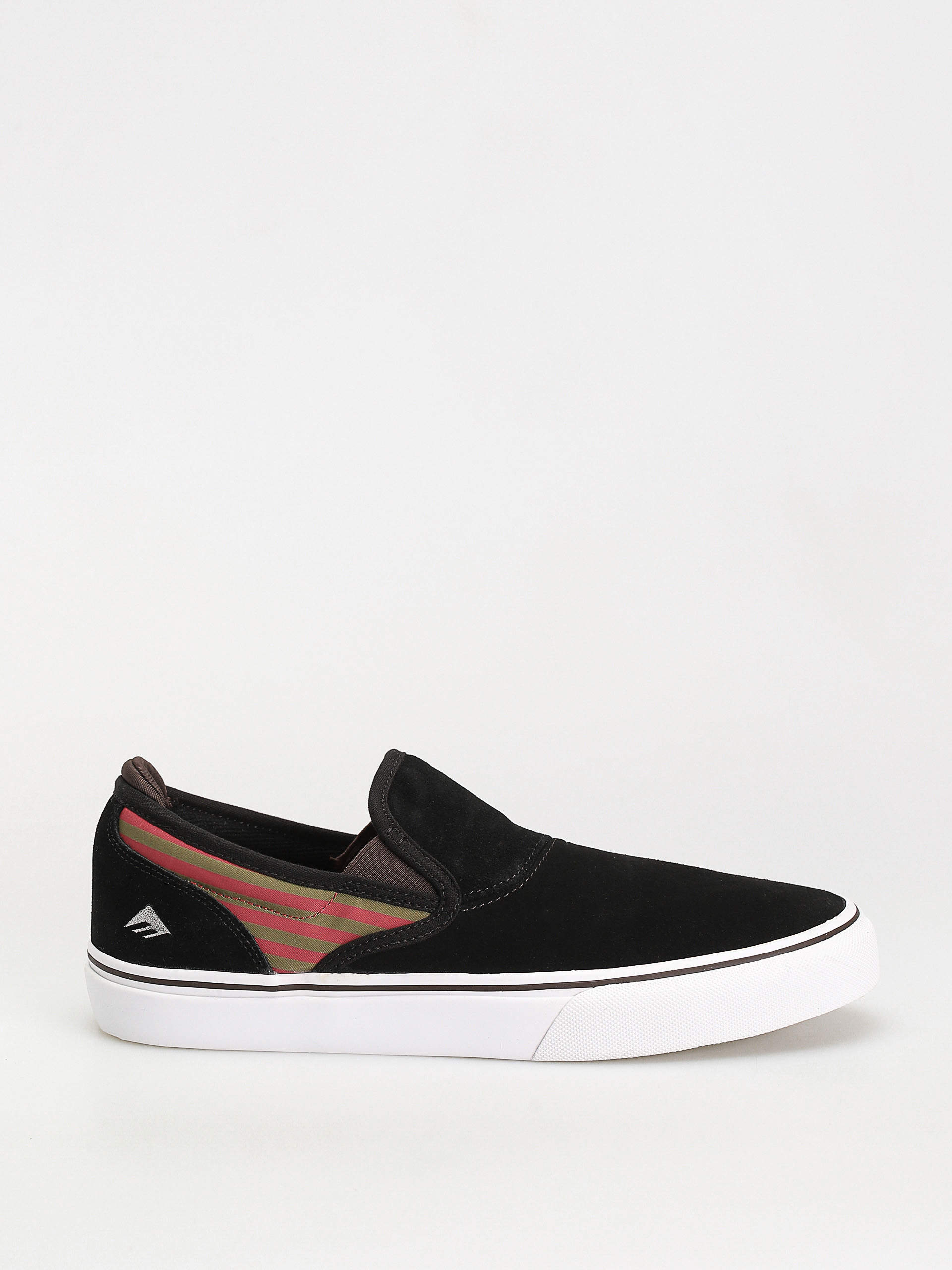 Boty Emerica Wino G6 Slip On (black/olive/red)