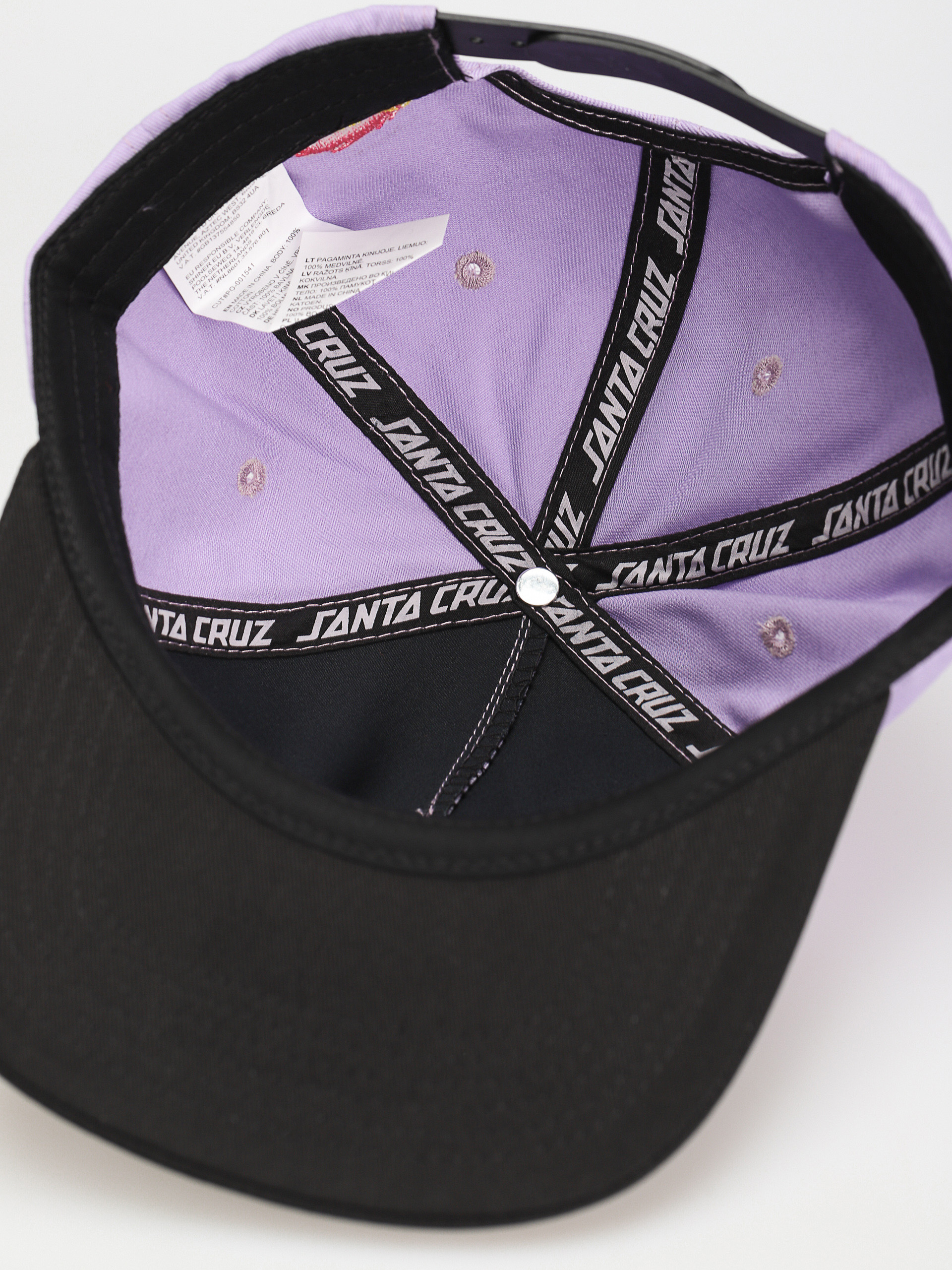 Kšiltovka  Santa Cruz McCoy Donut Dog (digital lavender)