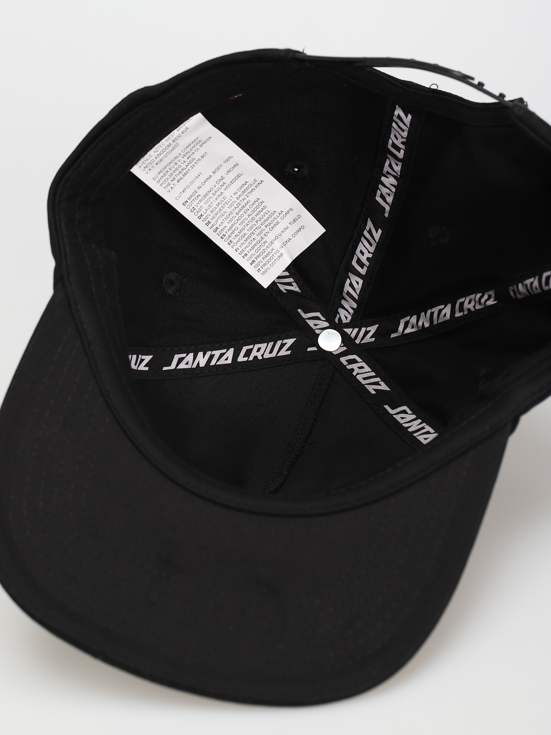 Kšiltovka  Santa Cruz McCoy Donut Dog (black)