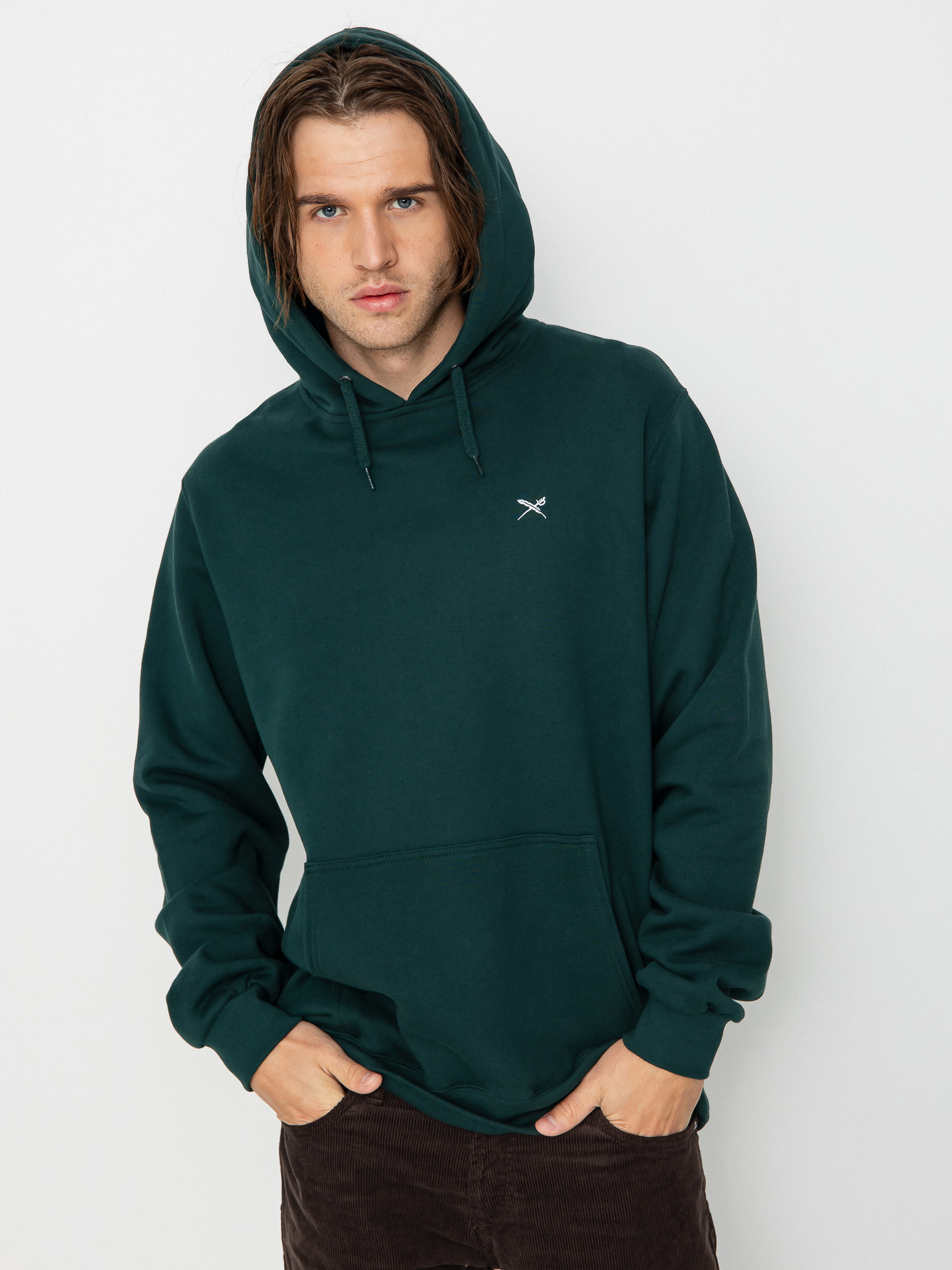 Mikina s kapucu00ed Iriedaily Mini Flag 2 HD (night forest)