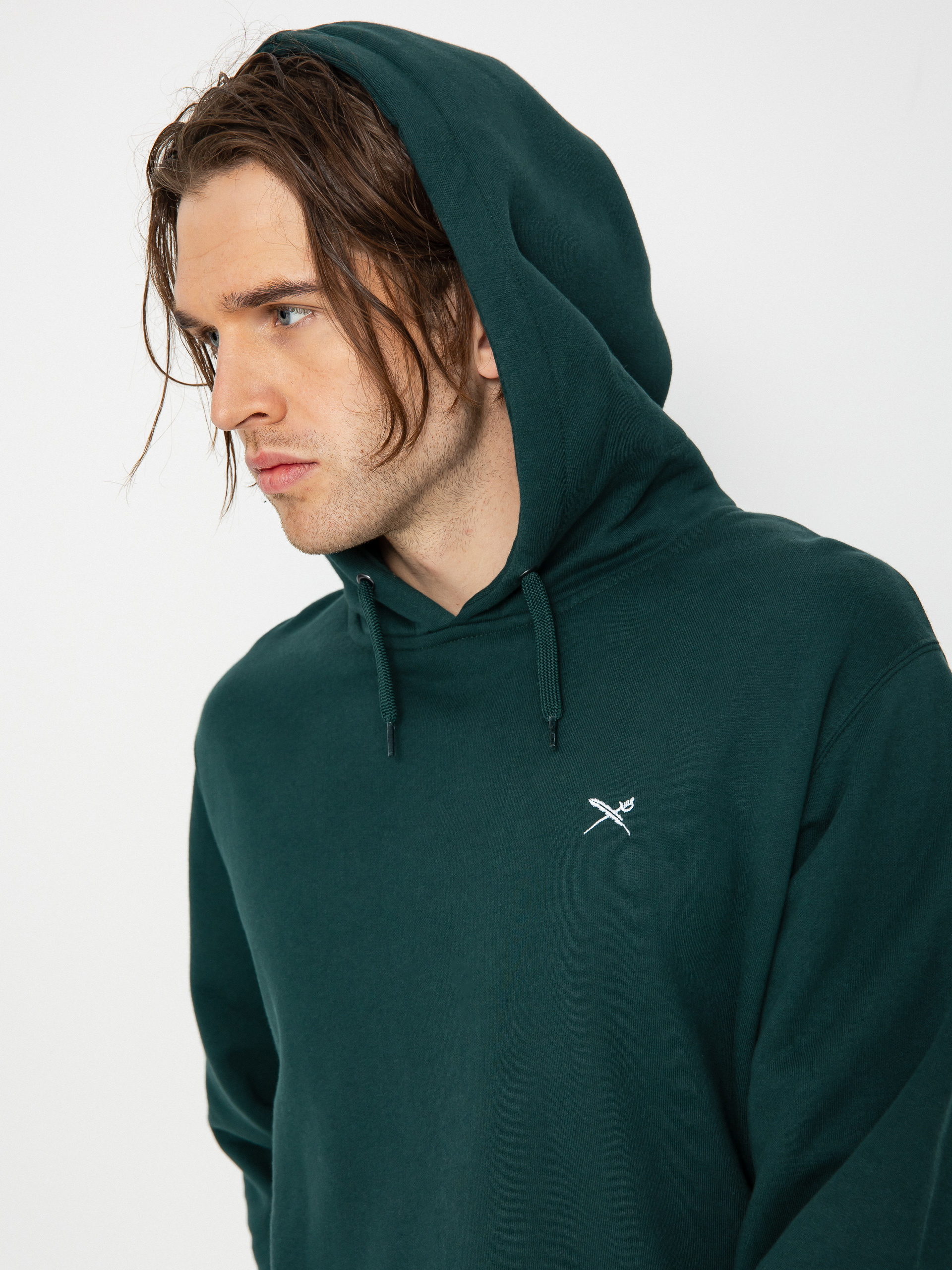 Mikina s kapucí Iriedaily Mini Flag 2 HD (night forest)