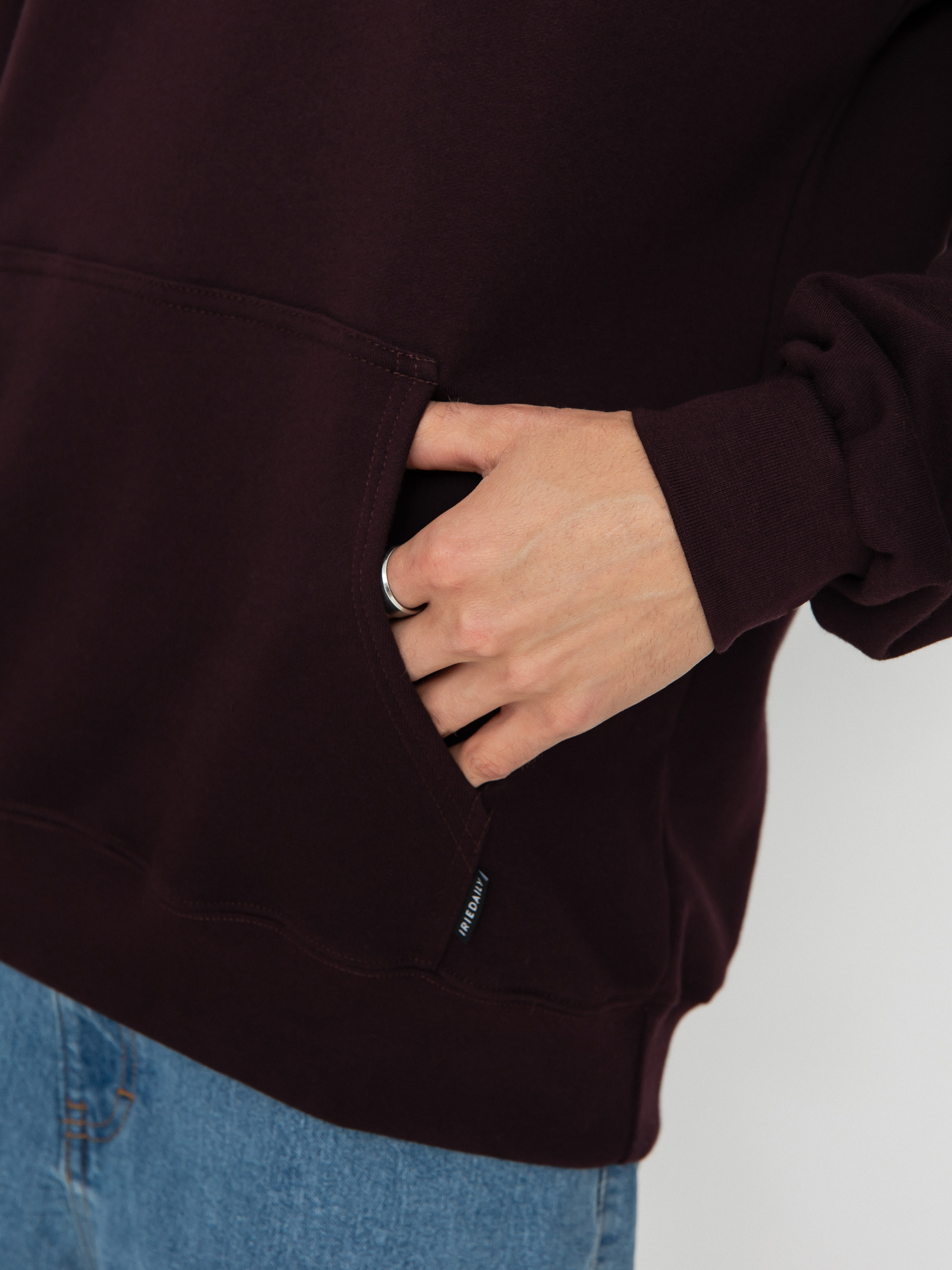 Mikina s kapucí Iriedaily Peaceride HD (nightfall)