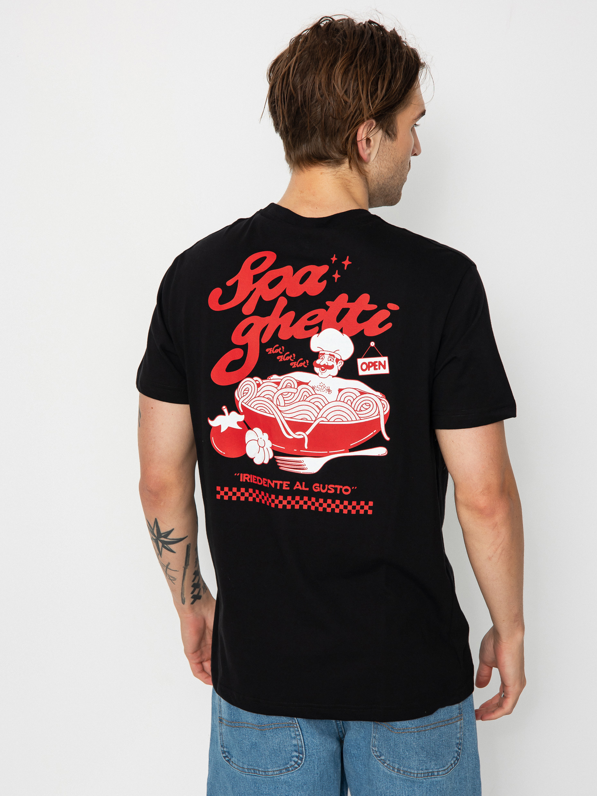 Tričko Iriedaily Spa Ghetti (black)