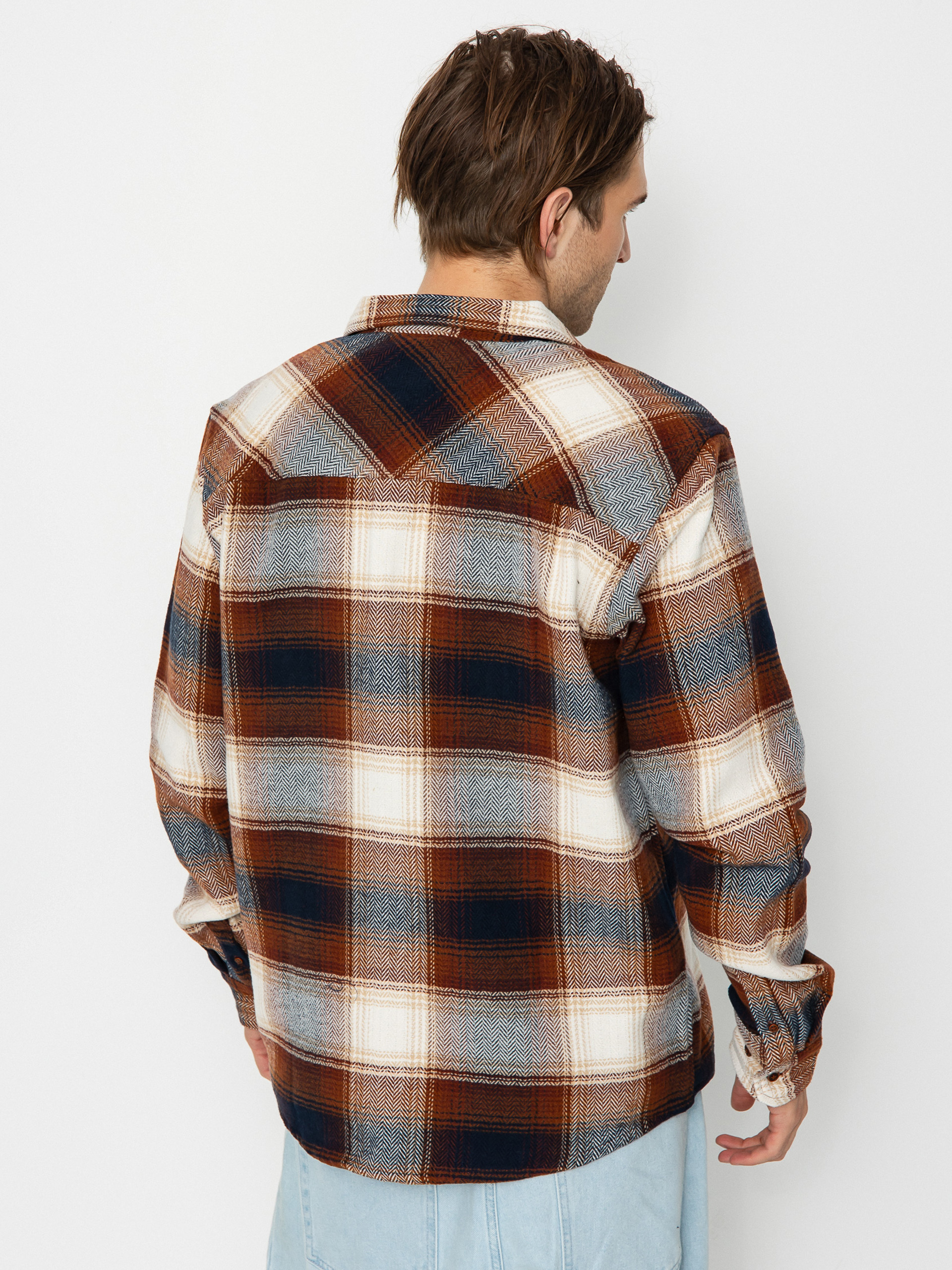 Košile Iriedaily Young Fella (navy brown)