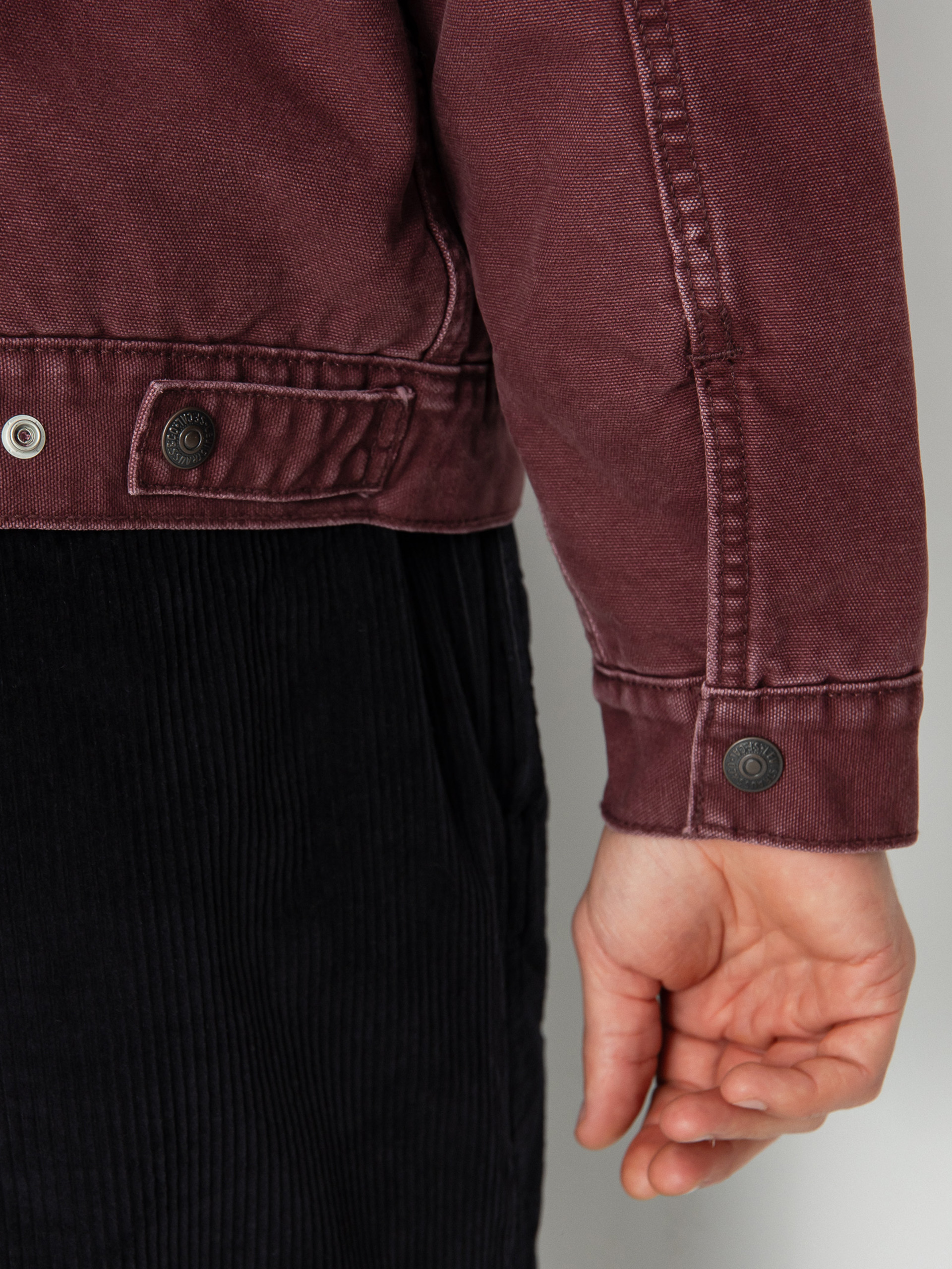 Bunda Levi's® Type 3 Sherpa Trucker (decadent chocolate)