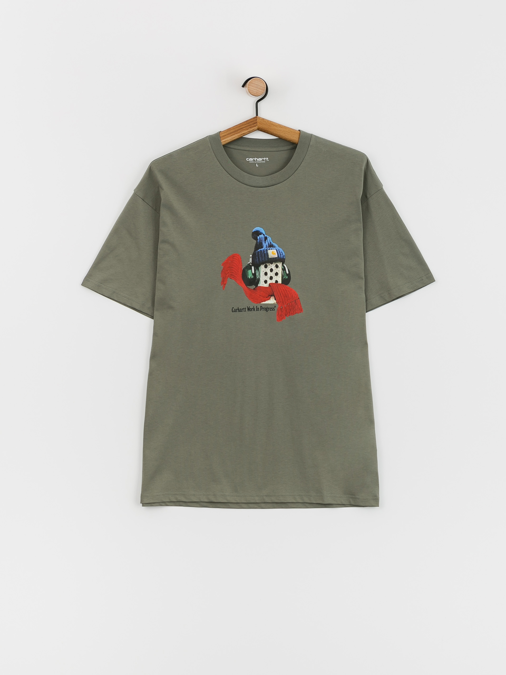 Tričko Carhartt WIP Stone Cold (smoke green)