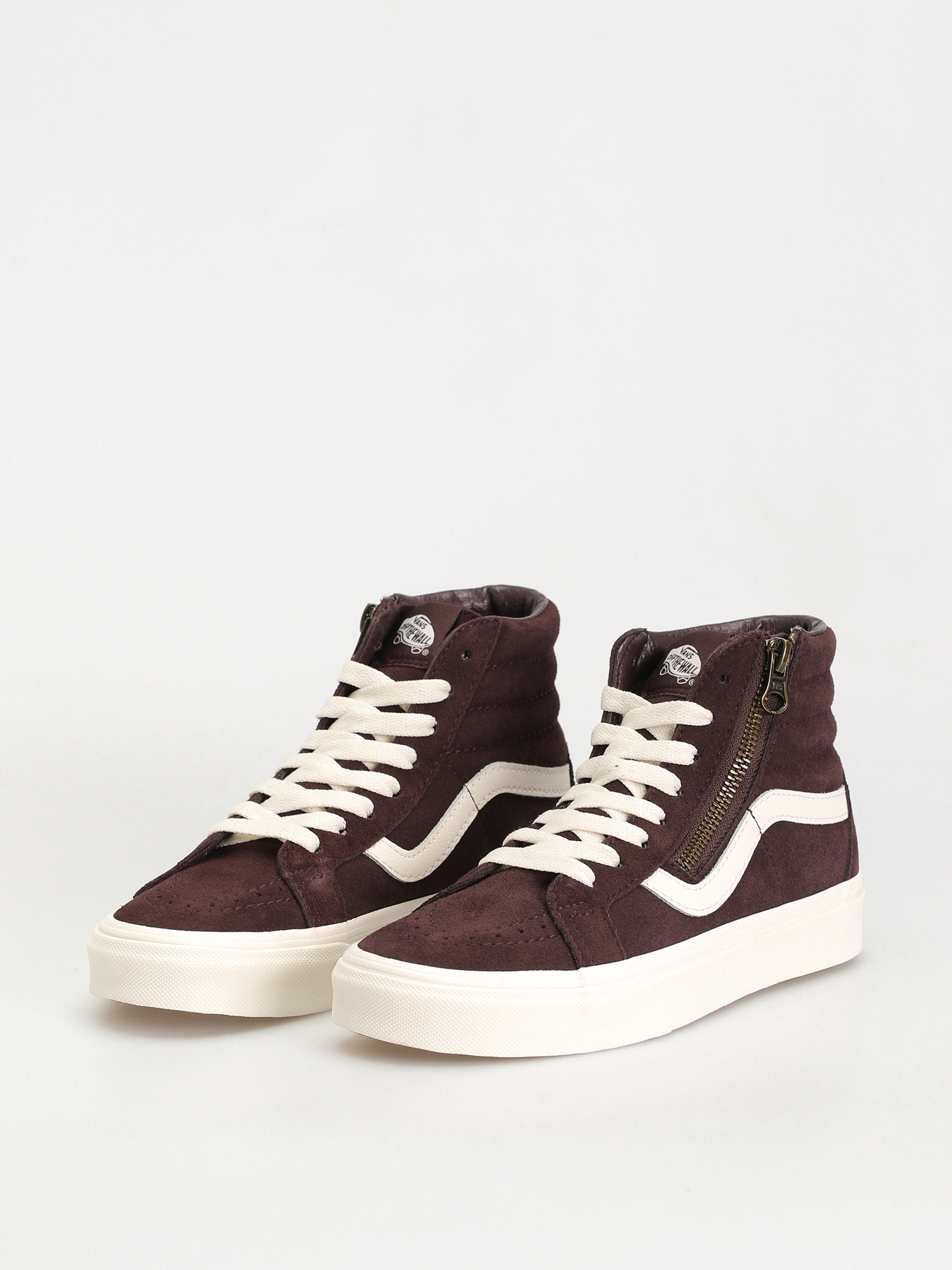 Boty Vans Sk8 Hi Reissue Side Zip (cozy hug dark brown)