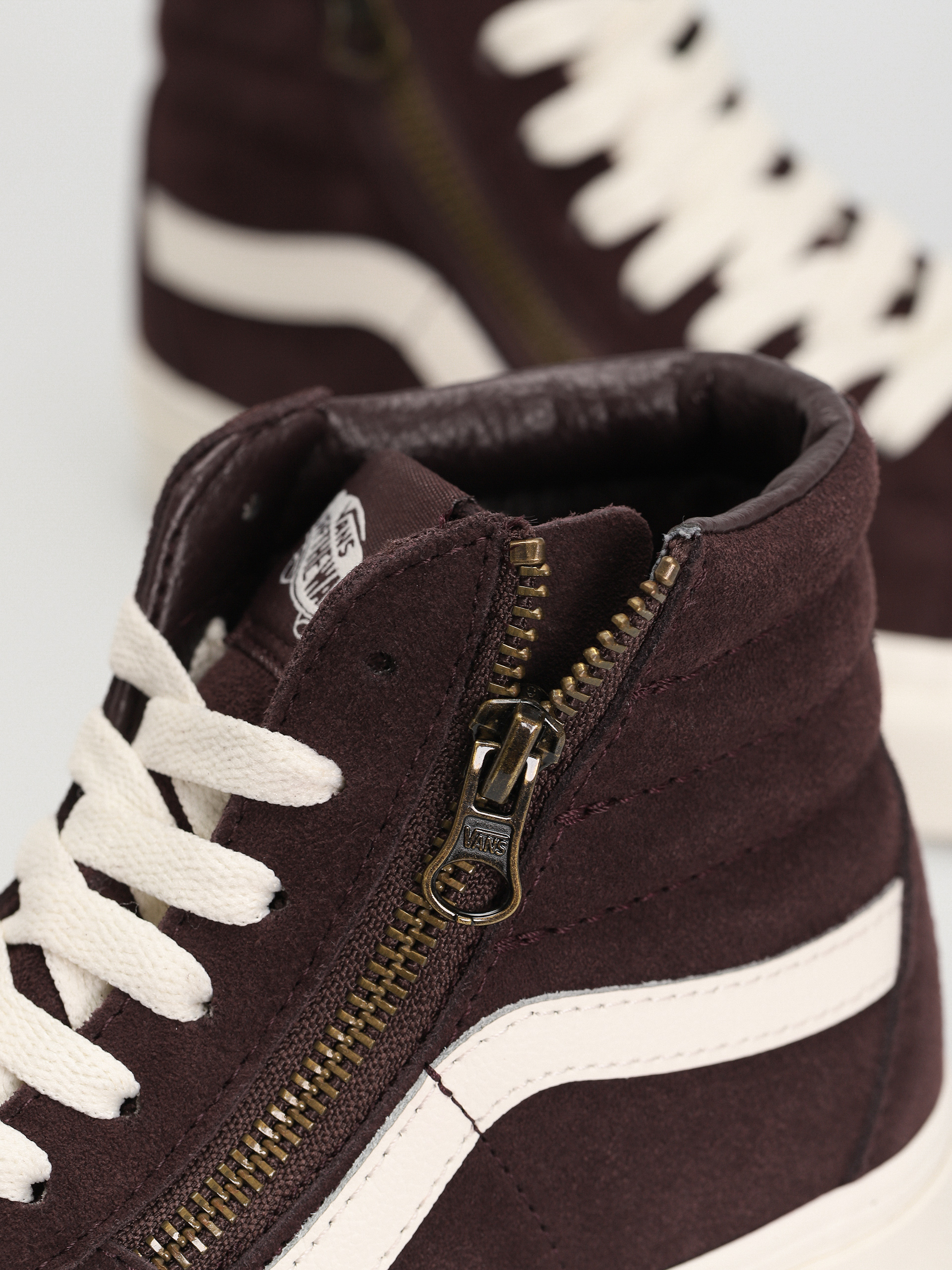 Boty Vans Sk8 Hi Reissue Side Zip (cozy hug dark brown)