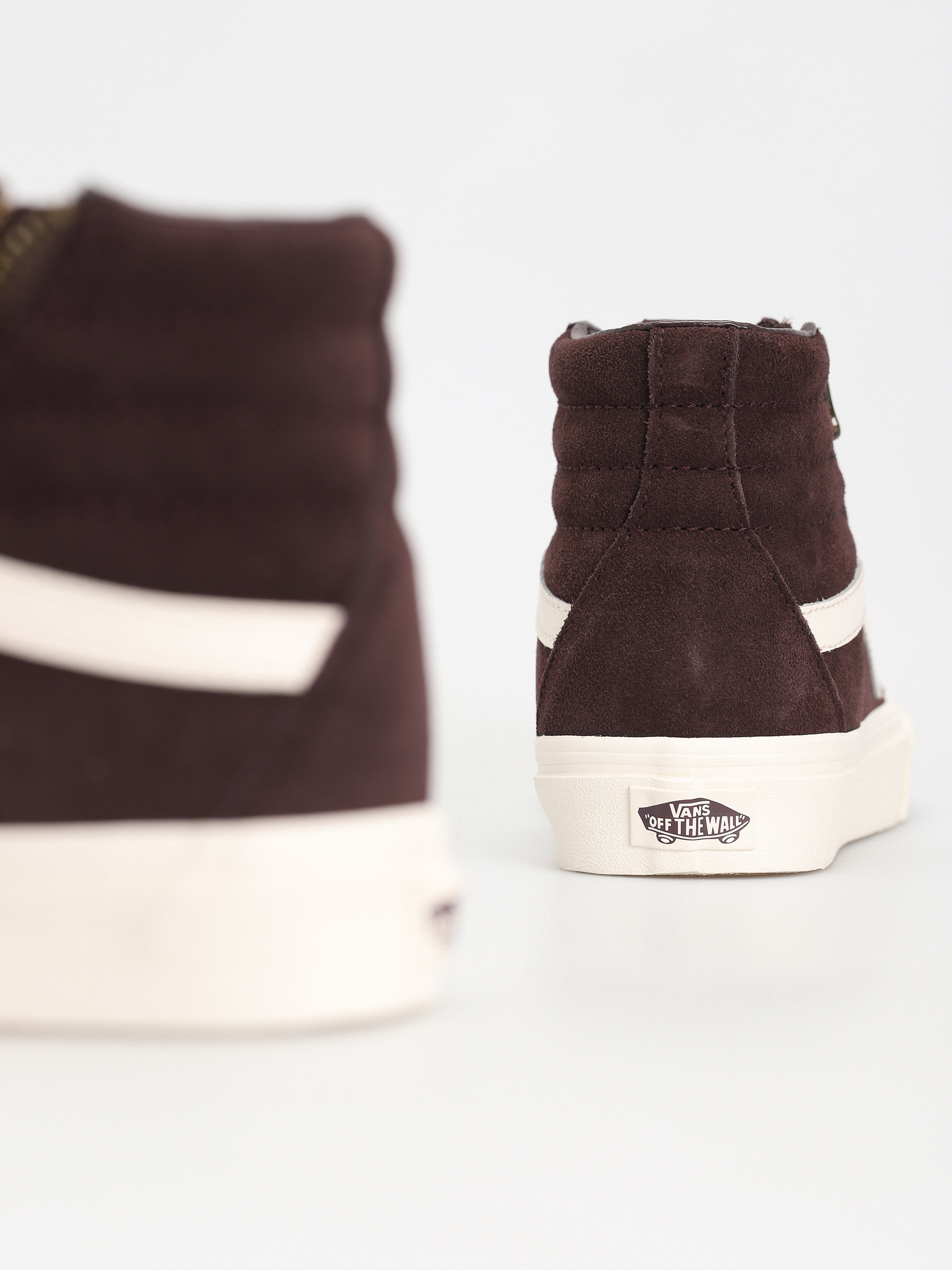 Boty Vans Sk8 Hi Reissue Side Zip (cozy hug dark brown)