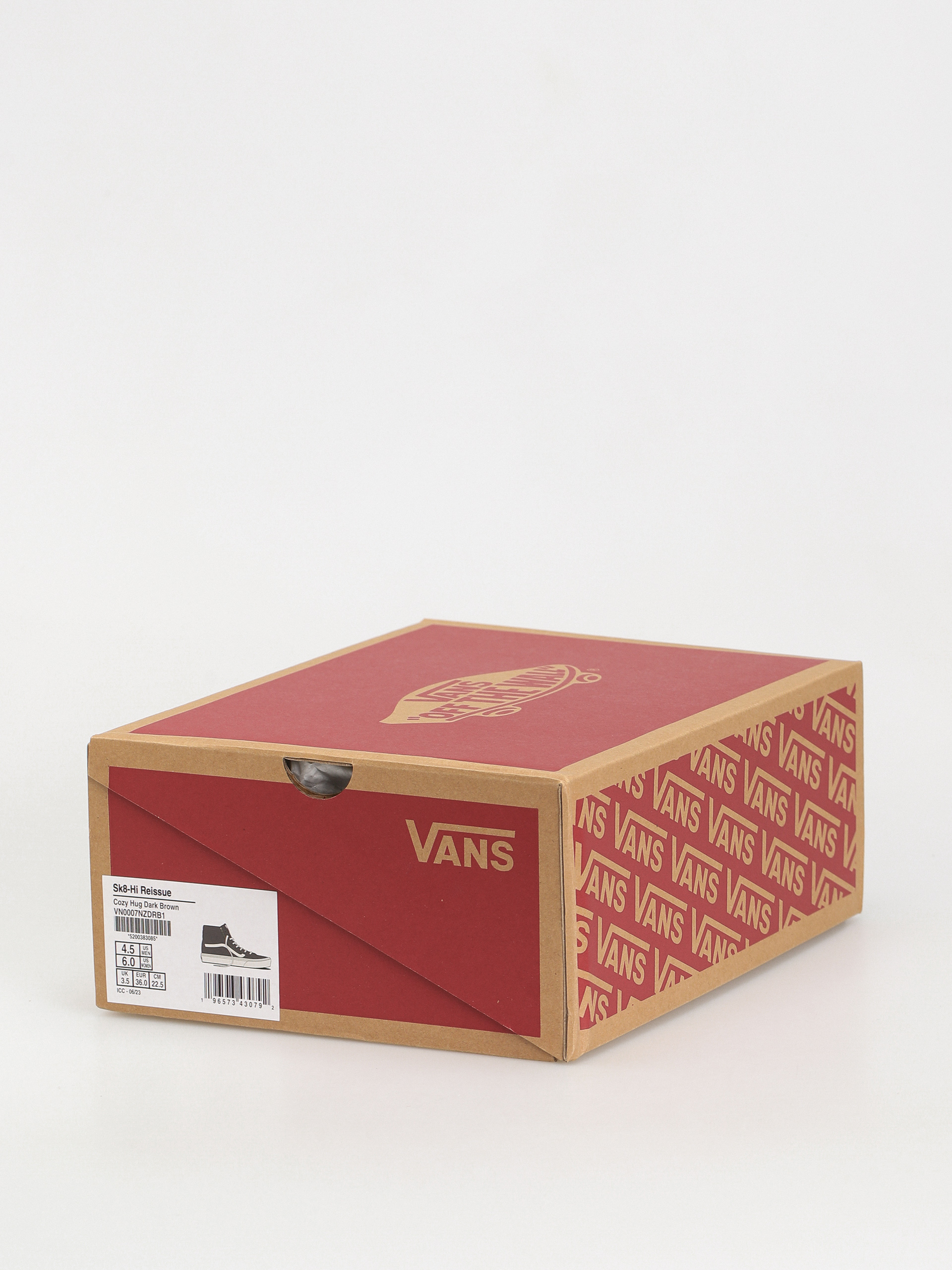 Boty Vans Sk8 Hi Reissue Side Zip (cozy hug dark brown)