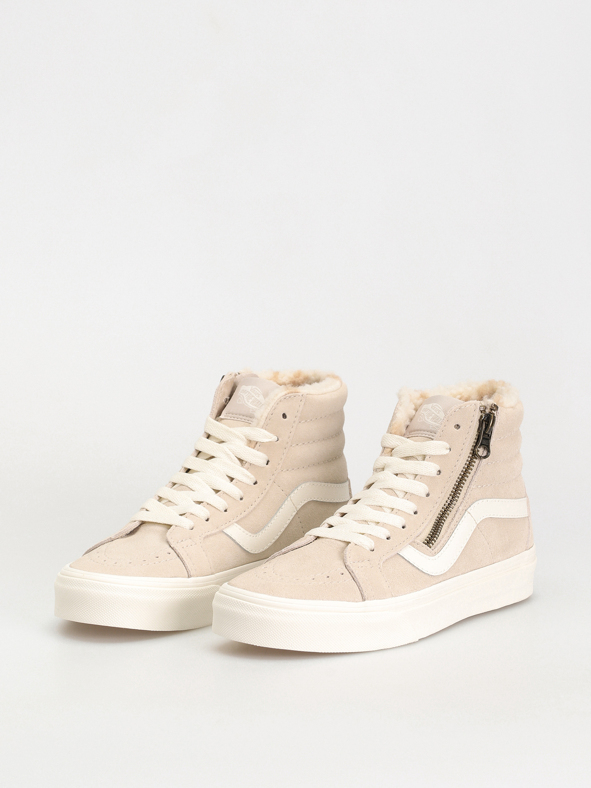 Boty Vans Sk8 Hi Reissue Side Zip (cozy hug french oak)