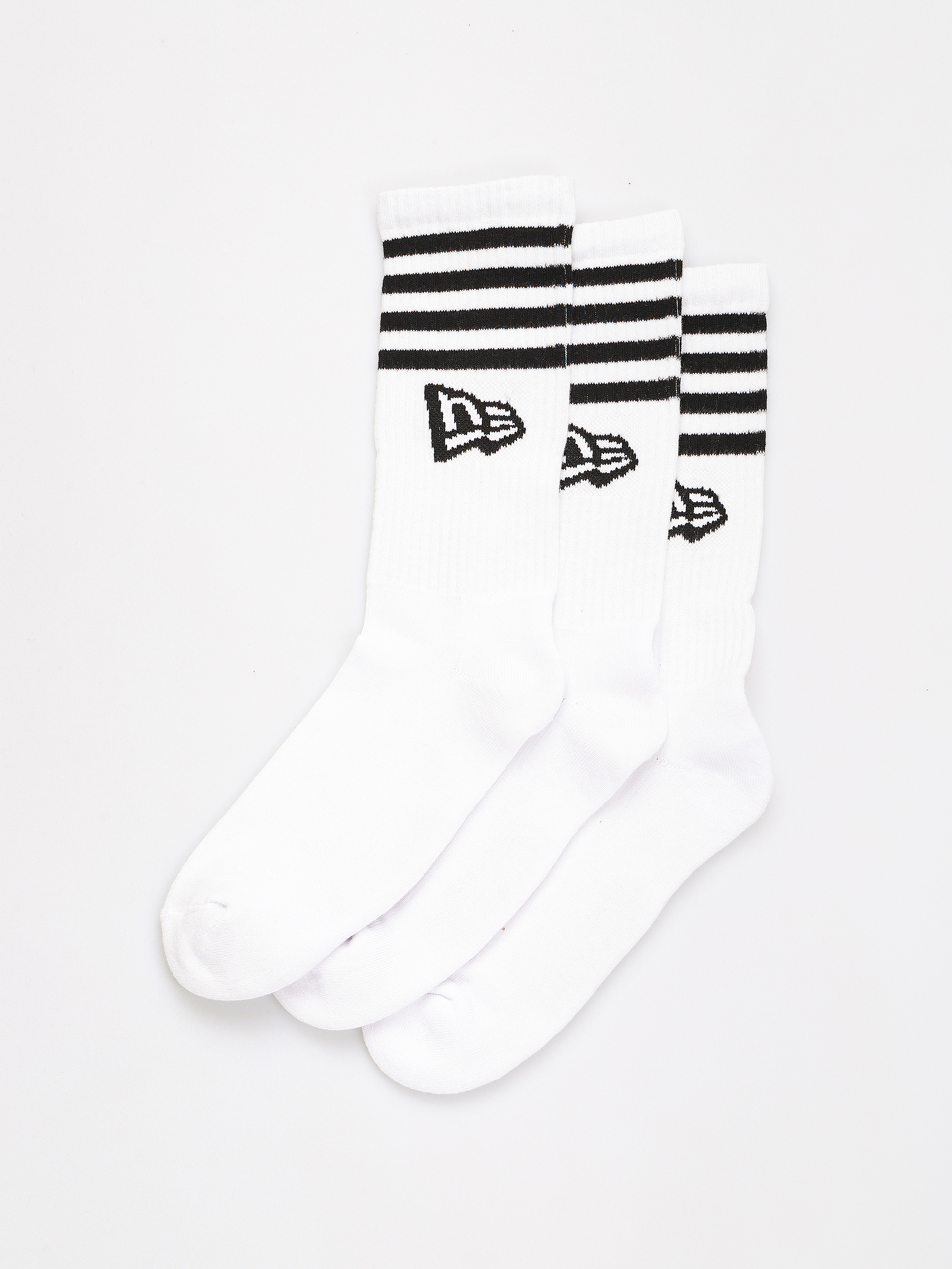 Ponožky New Era Stripe Crew (white)