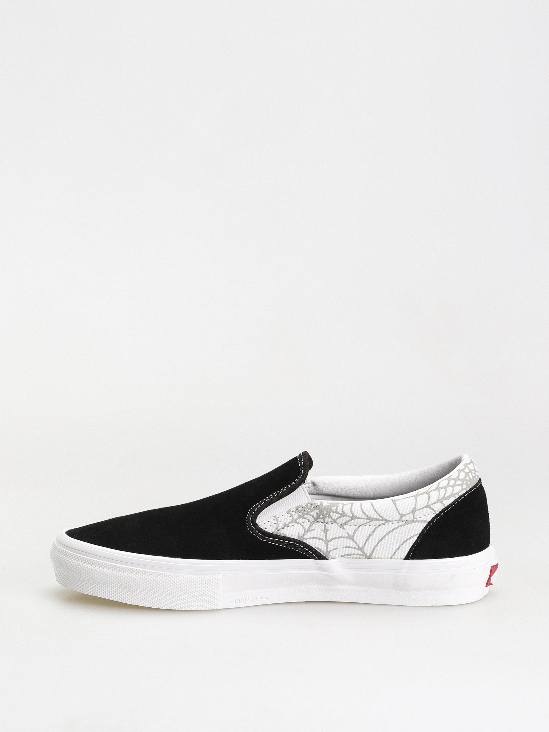 Boty Vans Skate Slip On (black widow spider black/white/red)