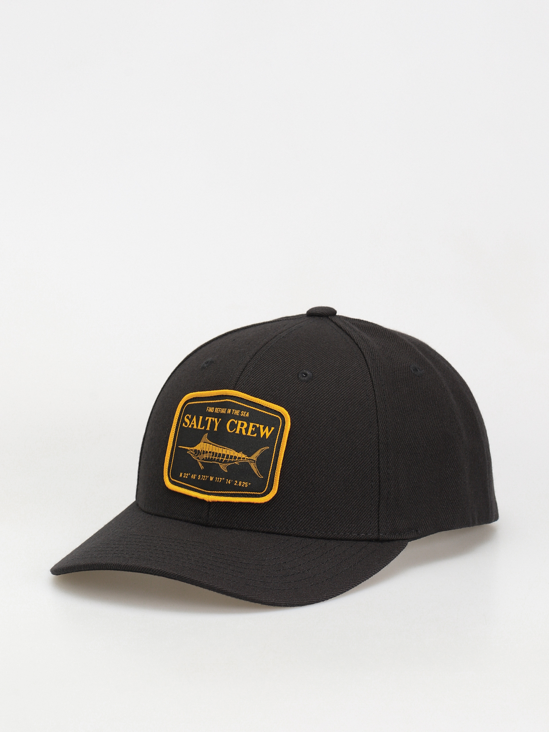 Kšiltovka  Salty Crew Stealth 6 Panel (black)