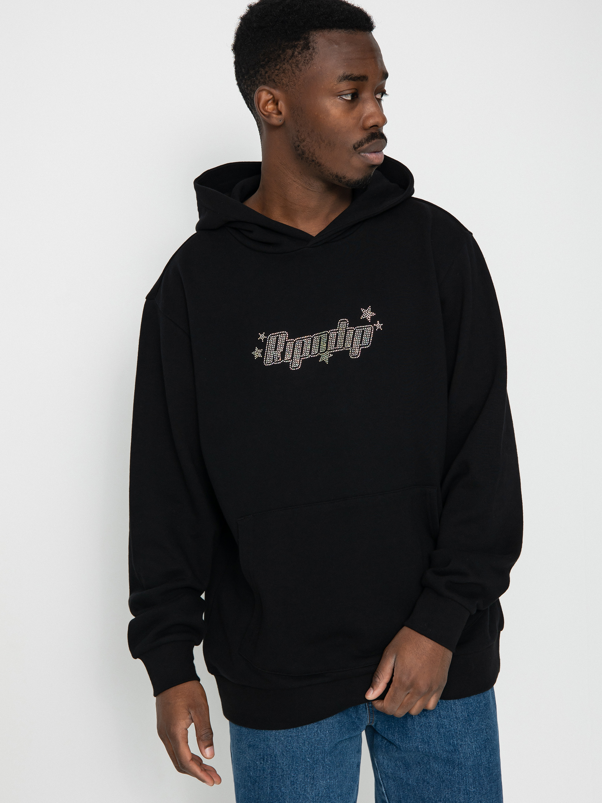 Mikina s kapucí RipNDip Kawaii Nerm HD (black)