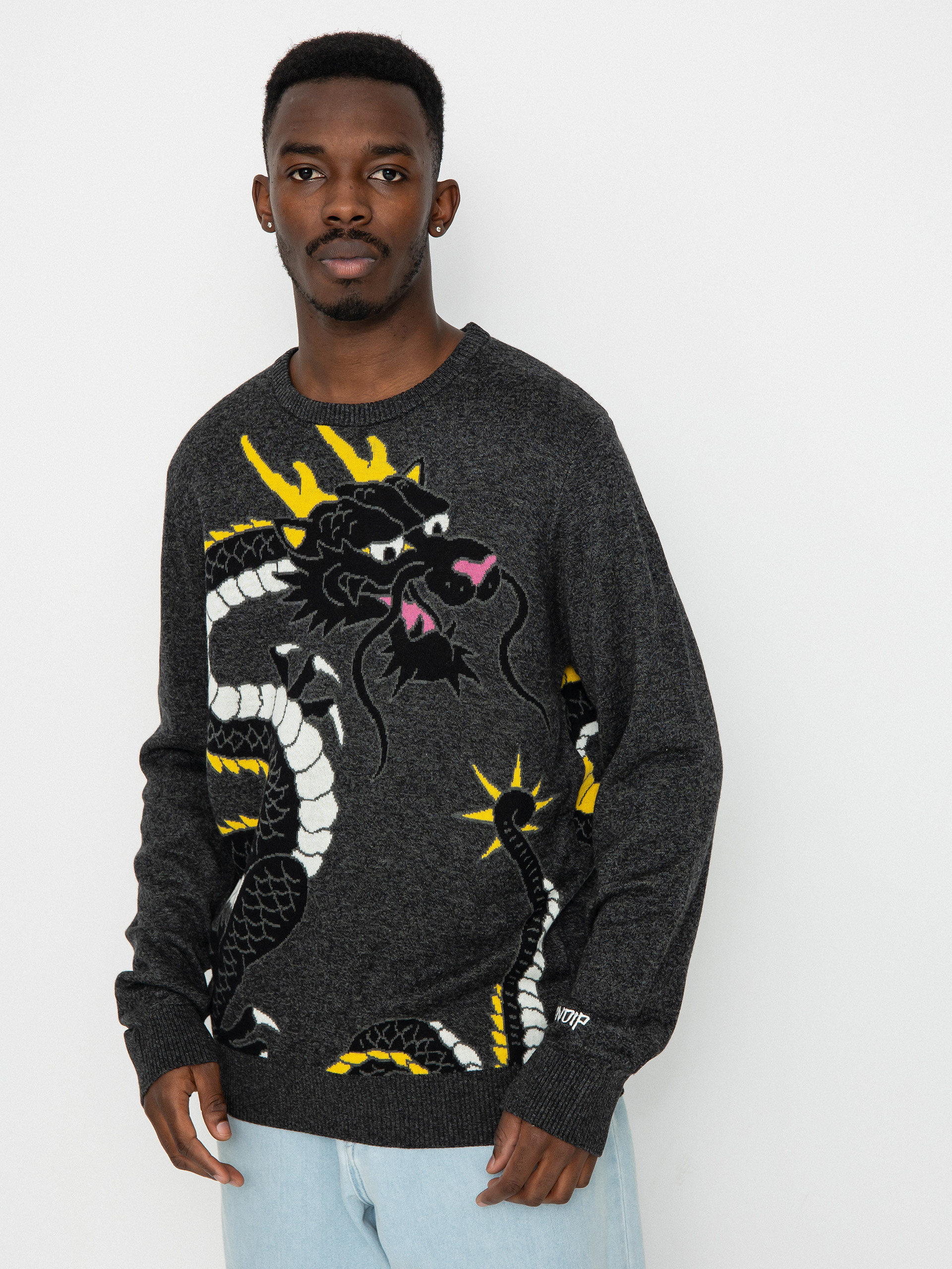 Svetr RipNDip Ryu (black heather)