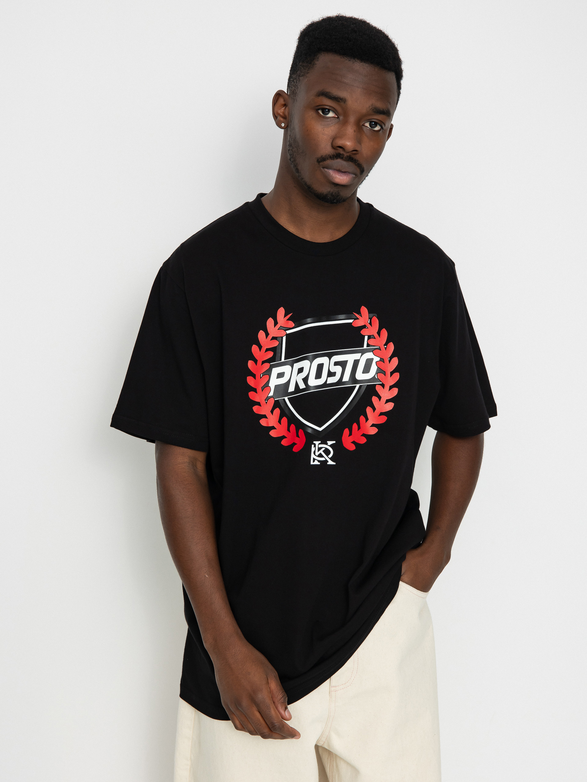 Tričko Prosto Laurcy (black)