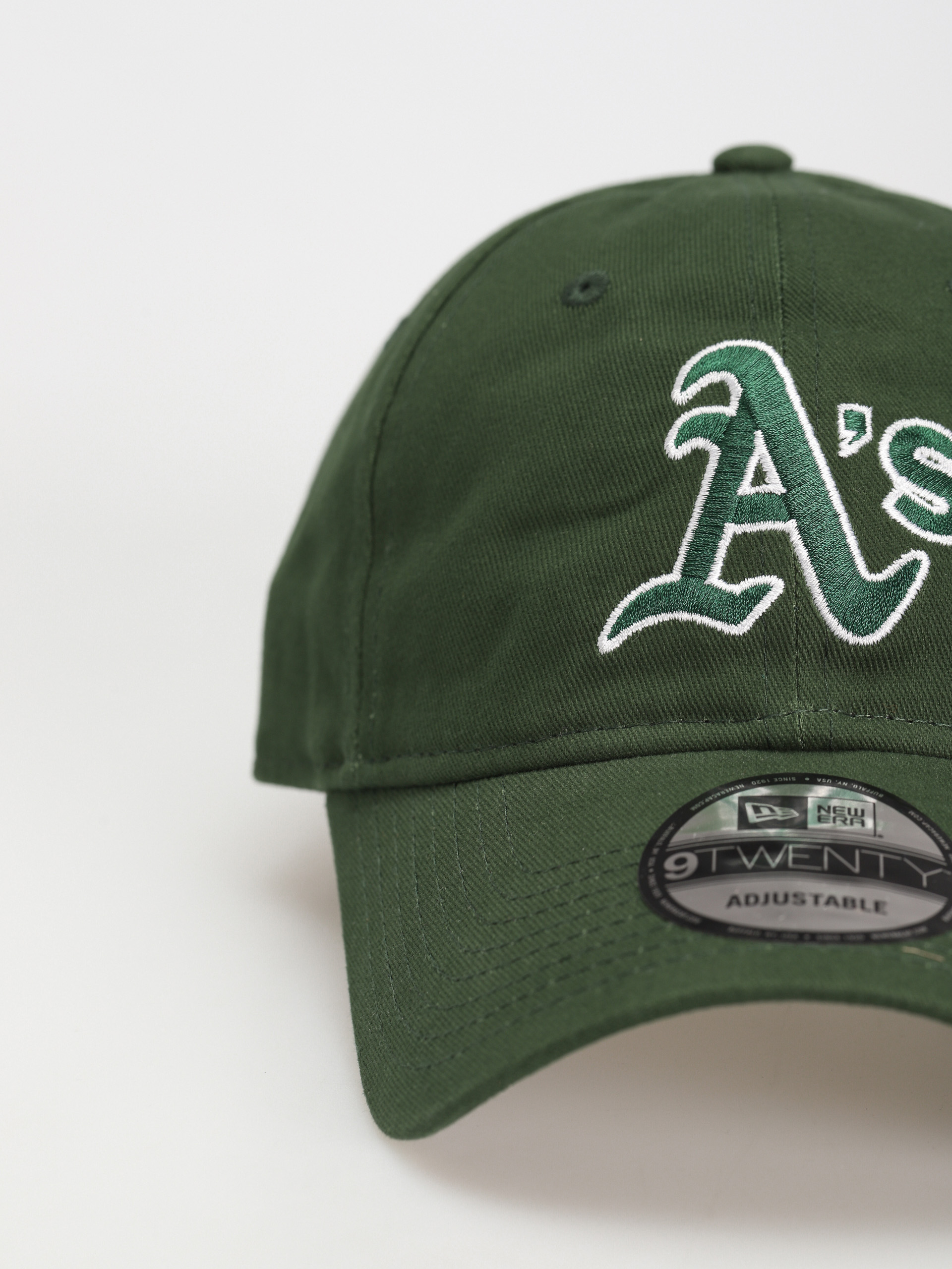 Kšiltovka  New Era Team Script 9Twenty Oakland Atheltics (dark green)