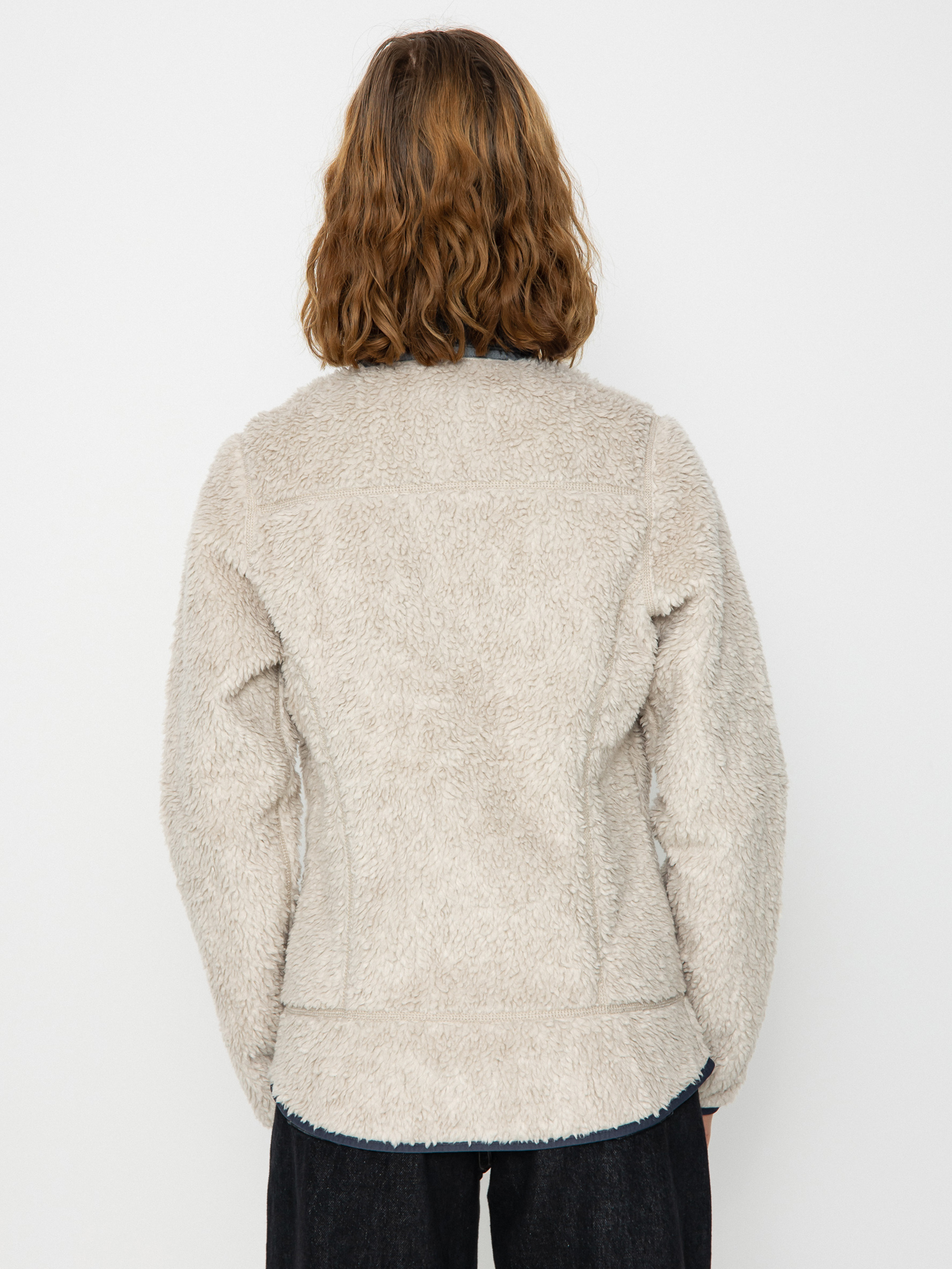 Bunda Patagonia Classic Retro X Wmn (natural w/smolder blue)