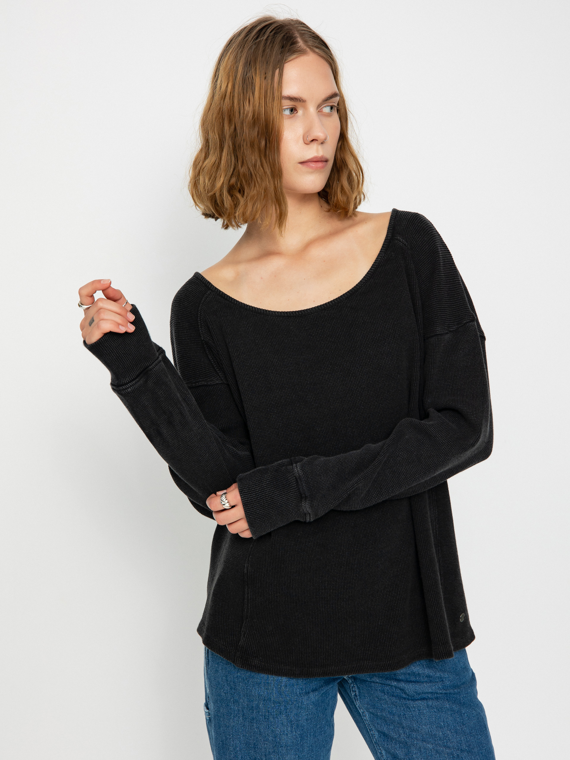 Triko Roxy Boho Mind Wmn (anthracite)