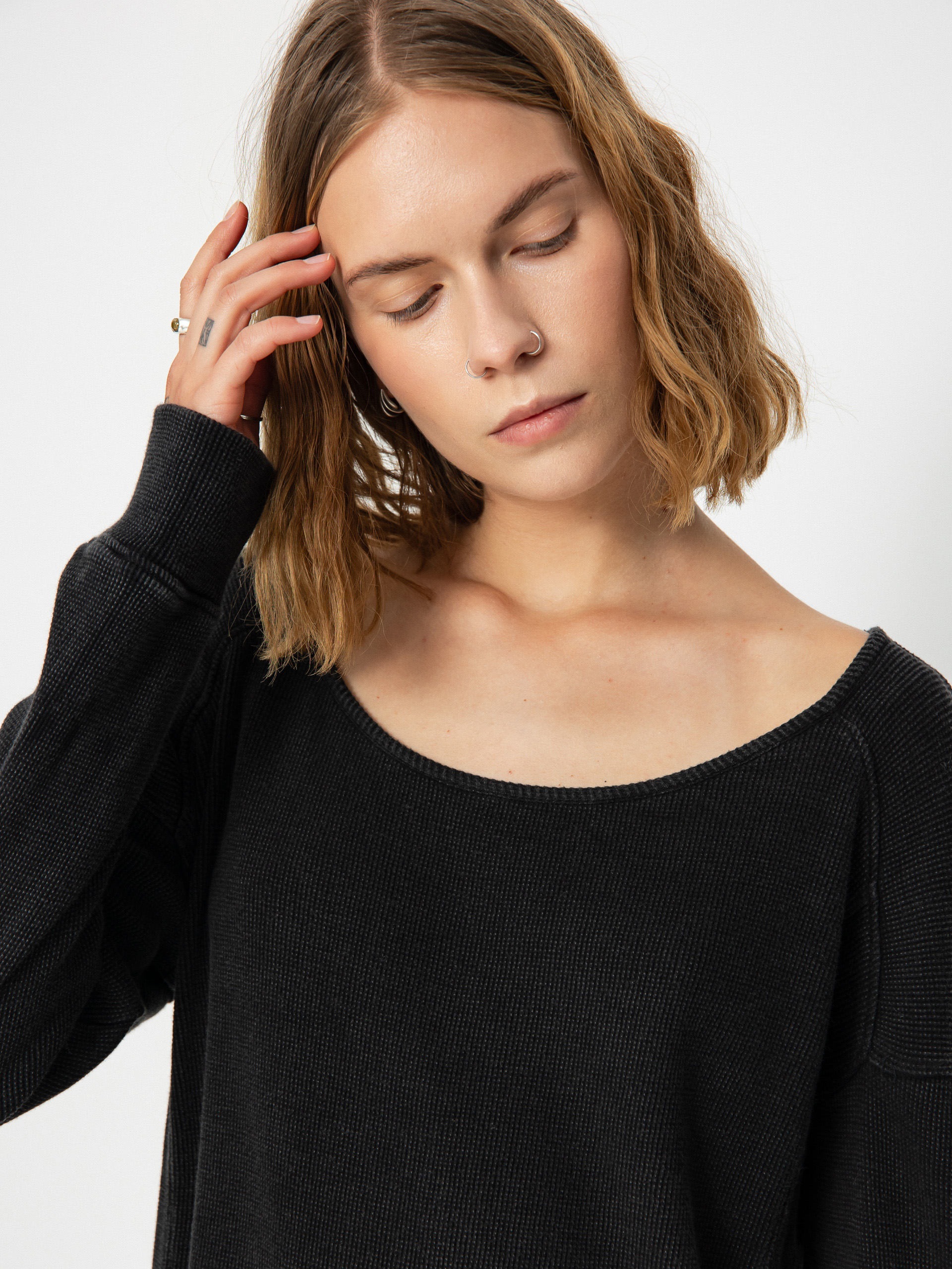 Triko Roxy Boho Mind Wmn (anthracite)