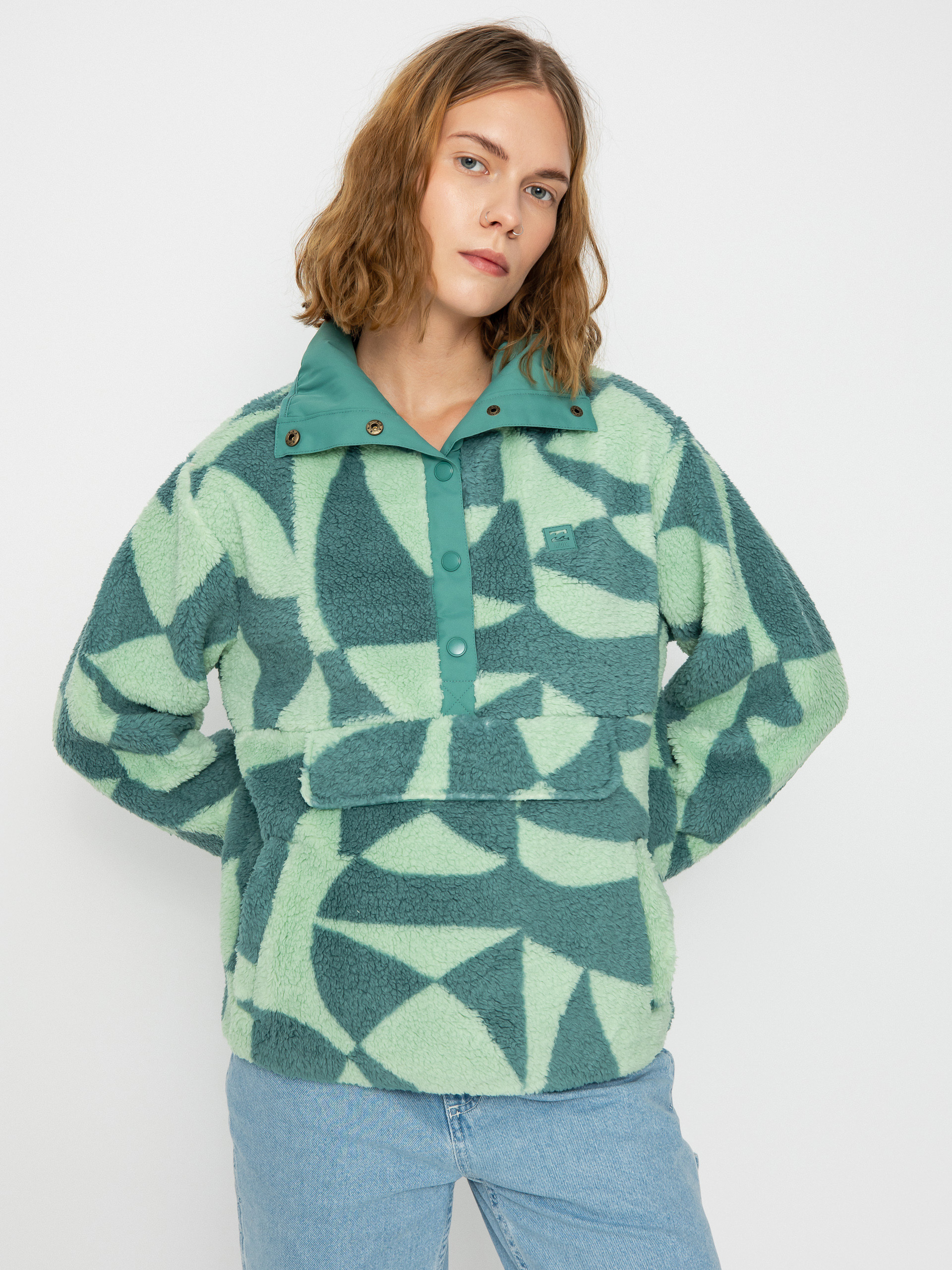 Dámský Fleecová mikina Billabong Switchback Pullover (pine)