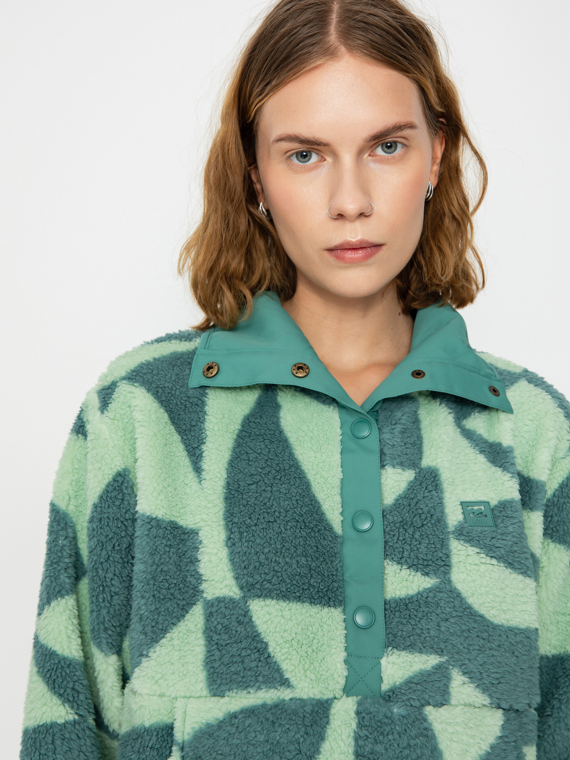 Dámský Fleecová mikina Billabong Switchback Pullover (pine)