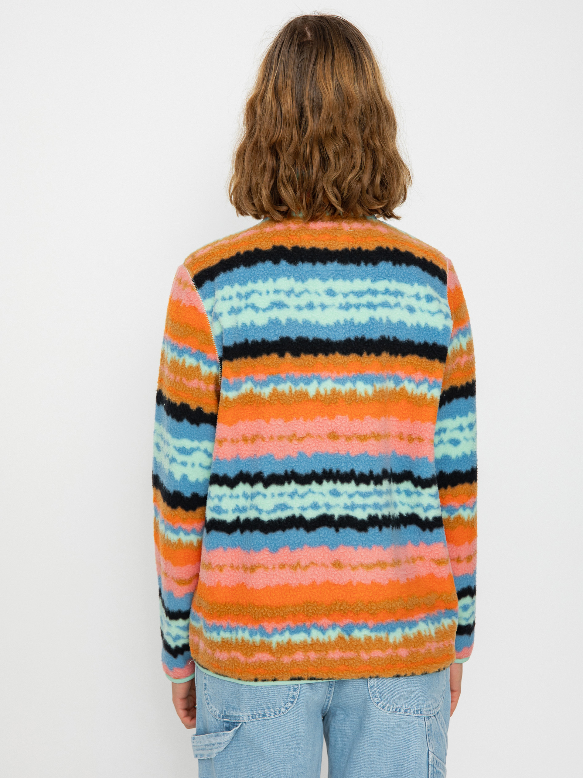 Dámský Fleecová mikina Billabong Boundary Mock 3 (shallow sea)