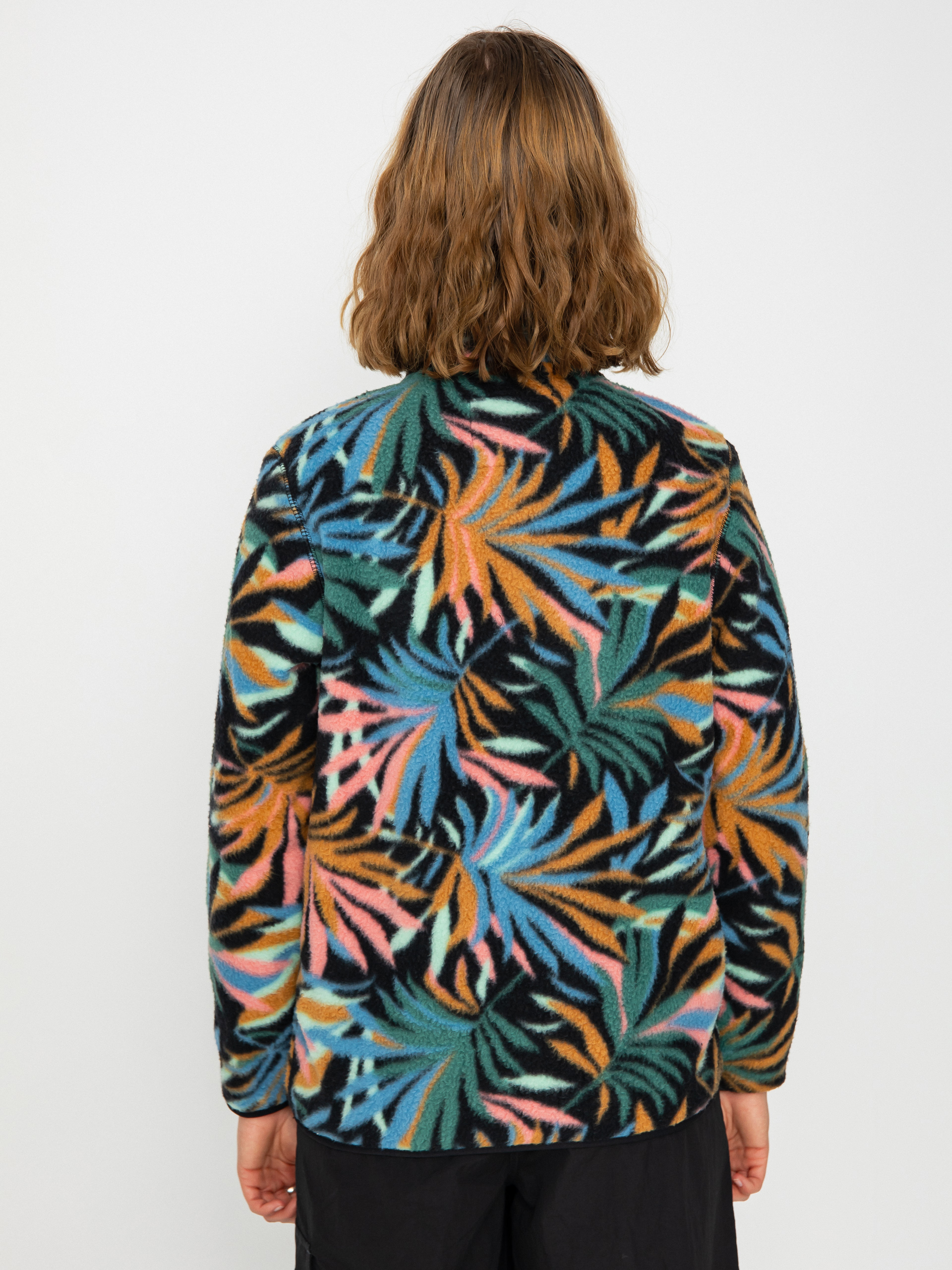 Dámský Fleecová mikina Billabong Boundary Mock 3 (stormy blue)