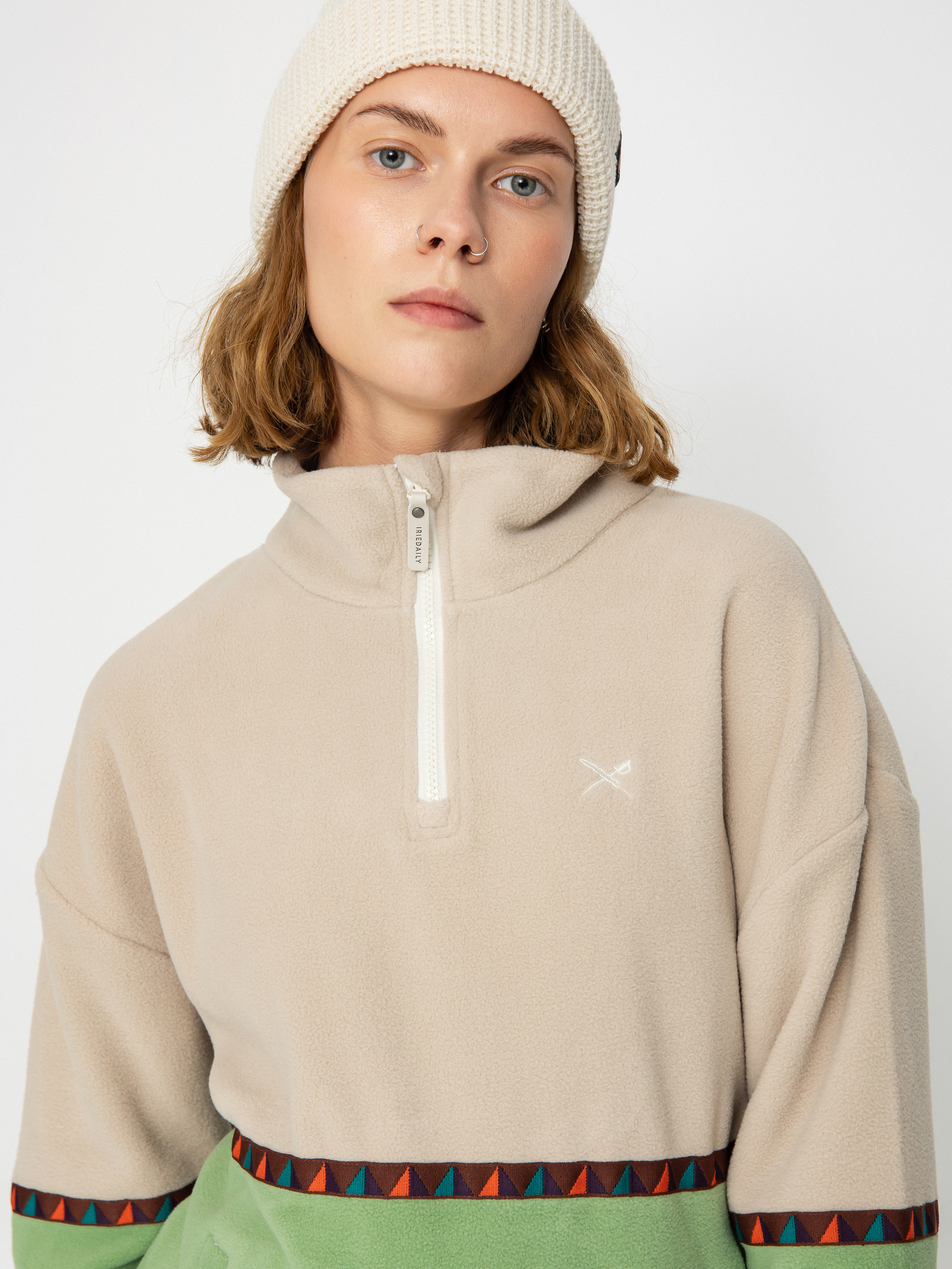 Dámský Fleecová mikina Iriedaily Holina (piquant green)