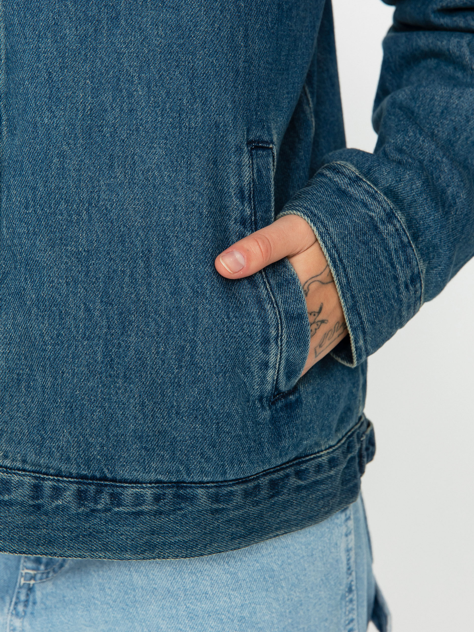 Bunda Brixton Cable Embroidered Wmn (two tone indigo)