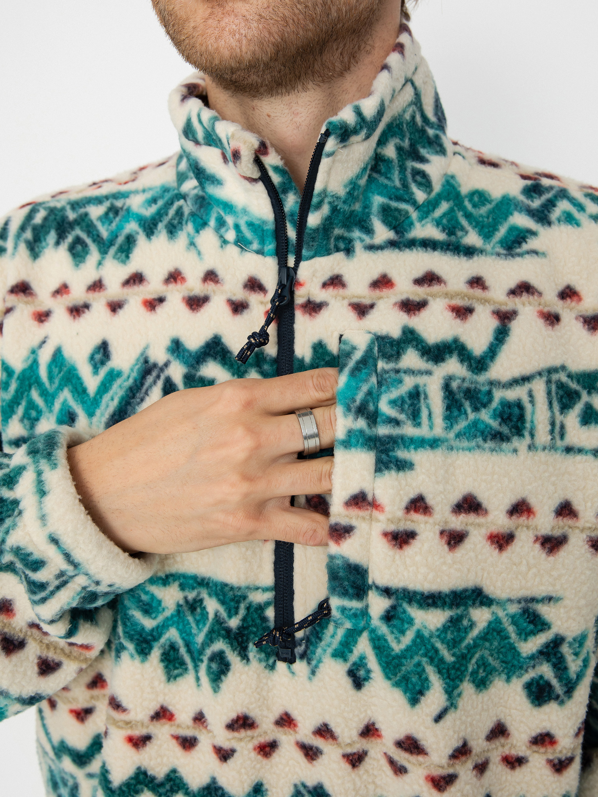 Pánský Fleecová mikina Billabong Boundary (bone)