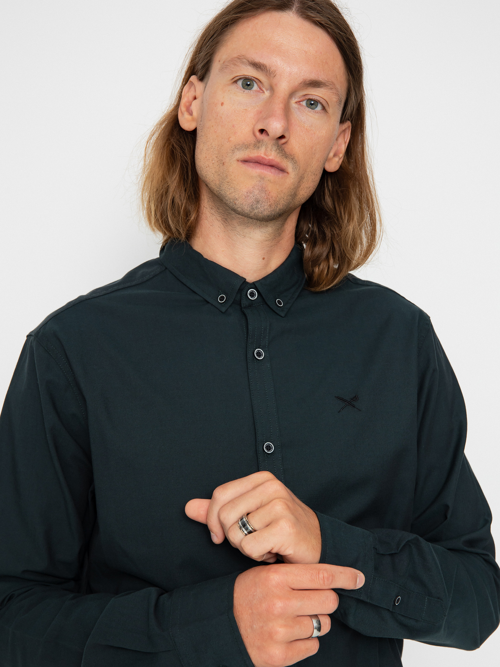 Košile Iriedaily Samuel (night forest)