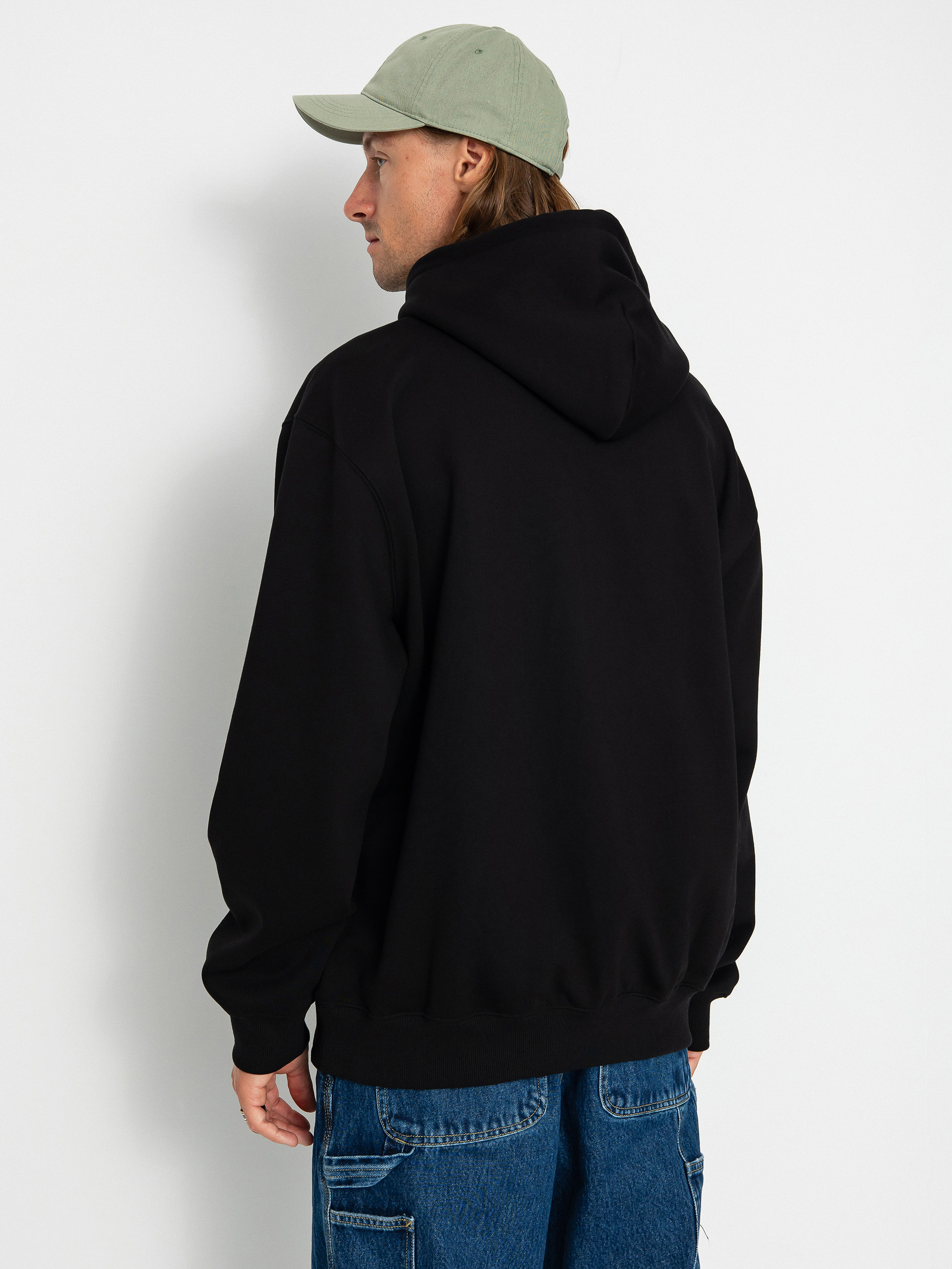 Mikina s kapucí Carhartt WIP Carhartt HD (black/black)