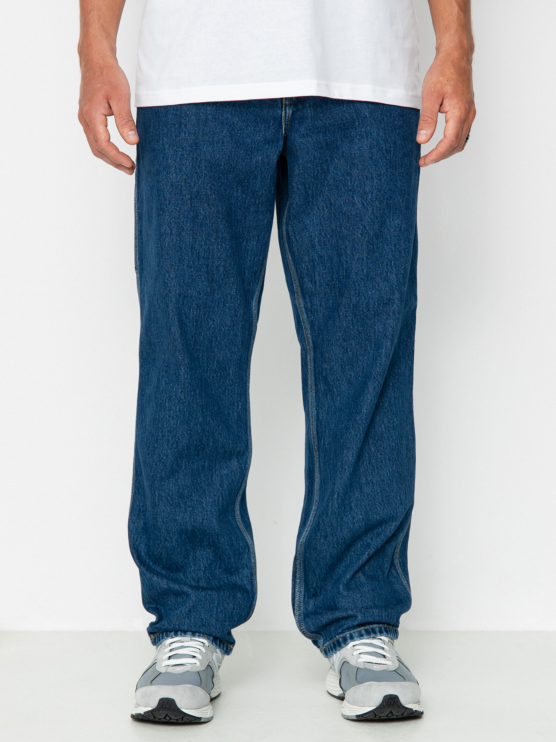 Kalhoty Carhartt WIP Single Knee (blue)