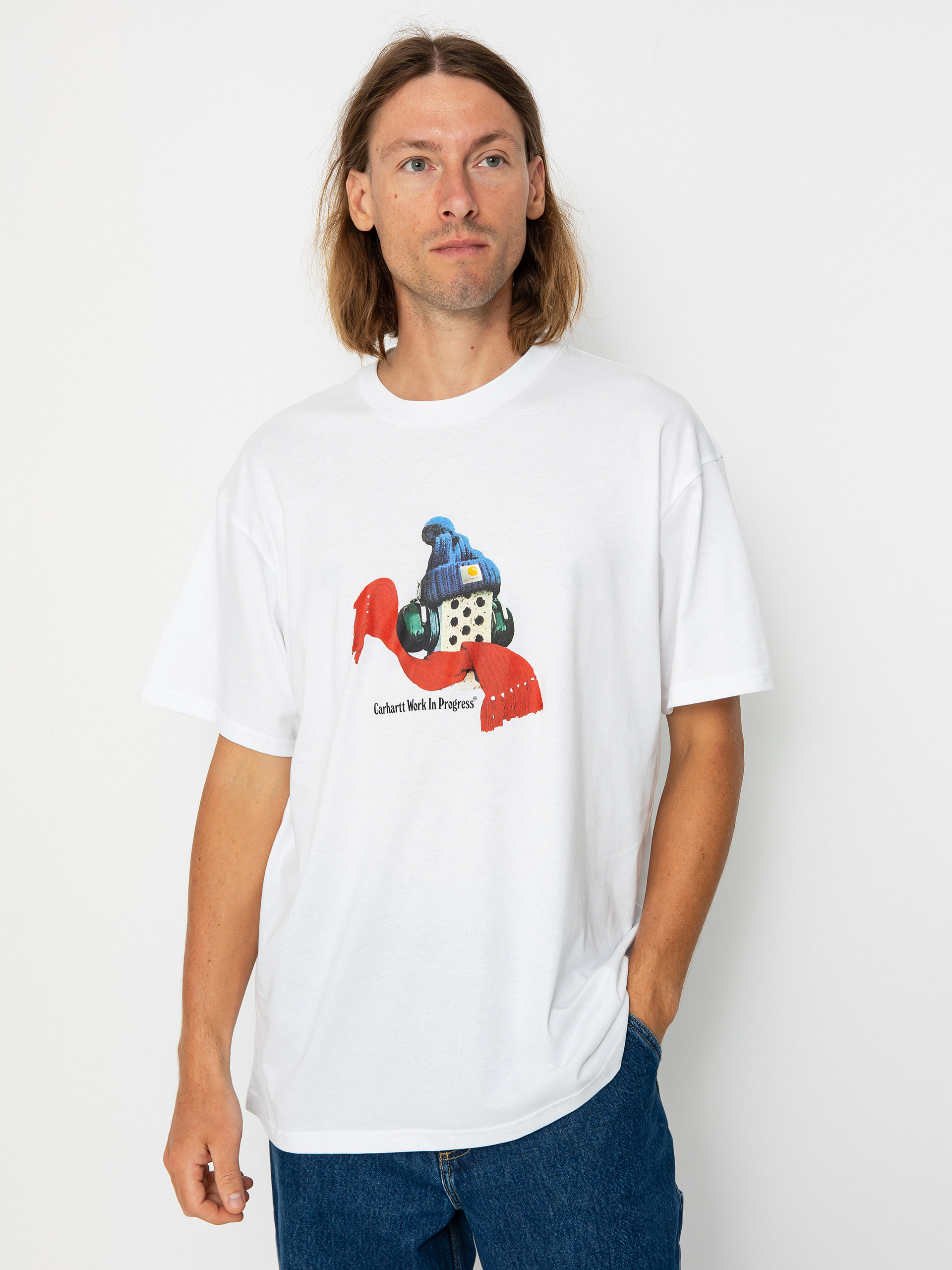 Tričko Carhartt WIP Stone Cold (white)