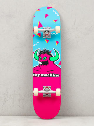 Skateboard Toy Machine 80s Monster (light blue/pink)