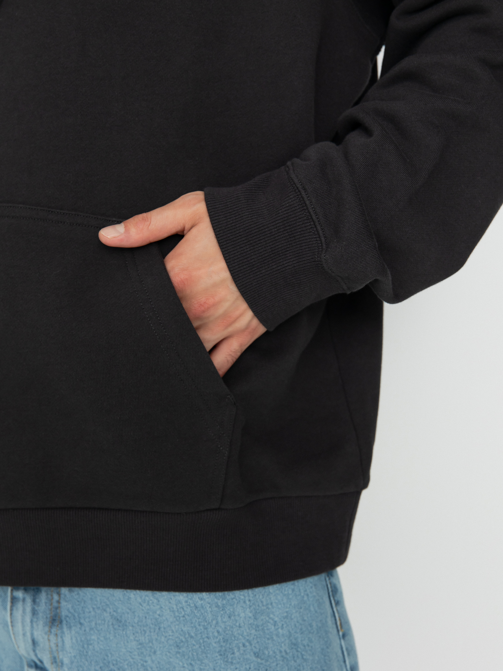 Mikina s kapucí Gramicci Salamander HD (vintage black)