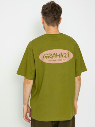 Tričko Gramicci Original Freedom Oval (pistachio)