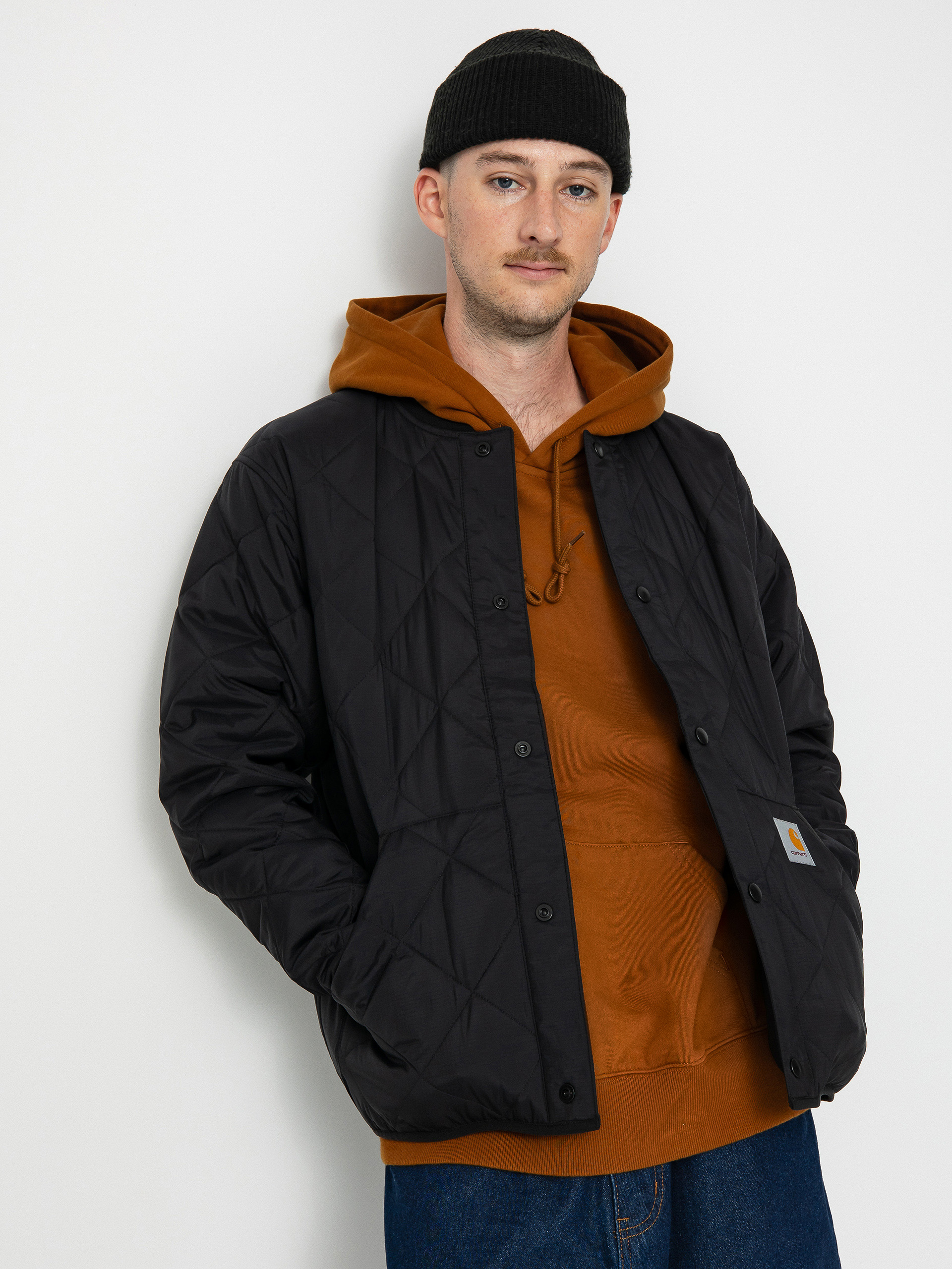 Bunda Carhartt WIP Barrow Liner (black)