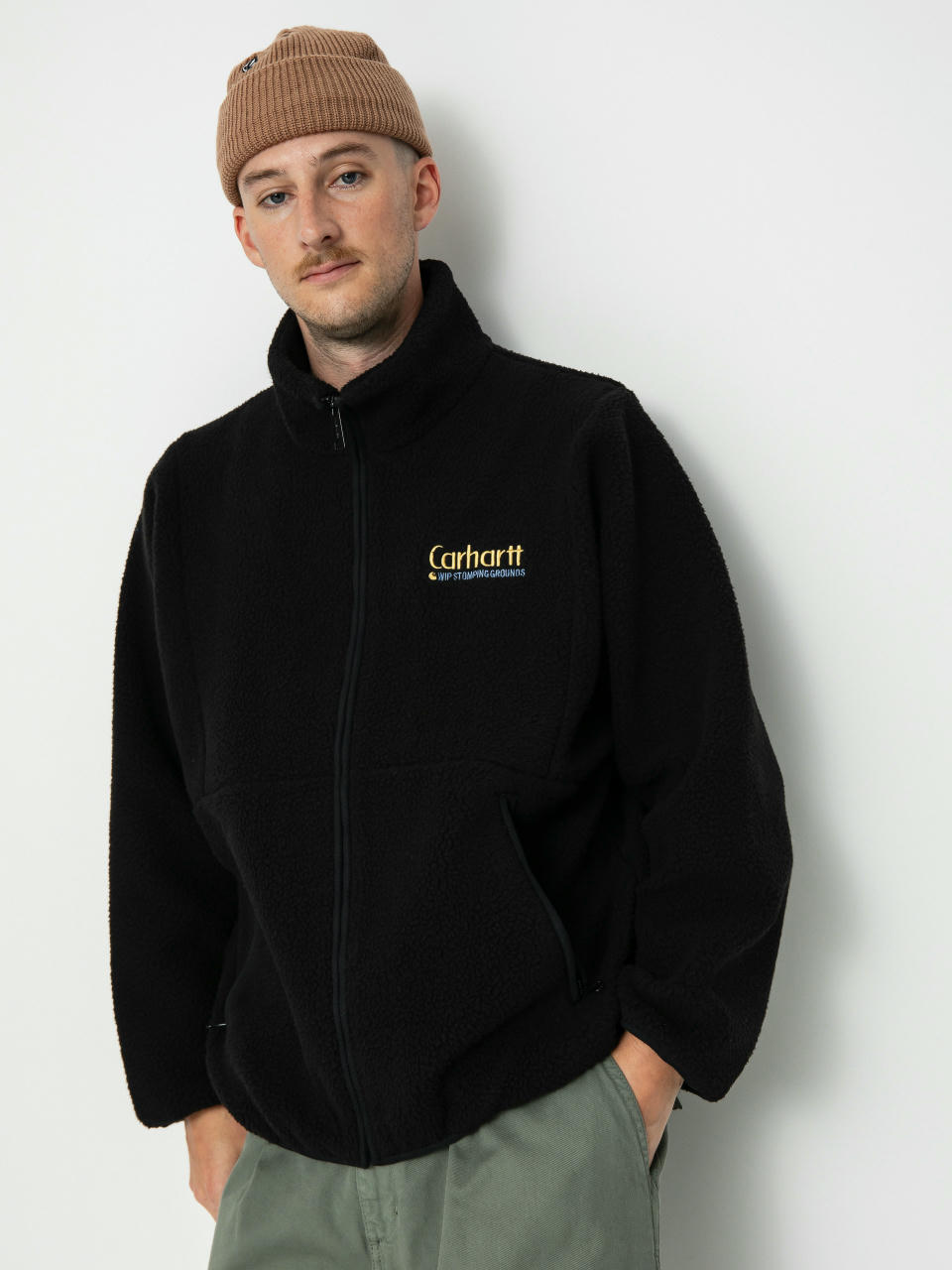 Fleecová mikina Carhartt WIP Draper Liner (black)