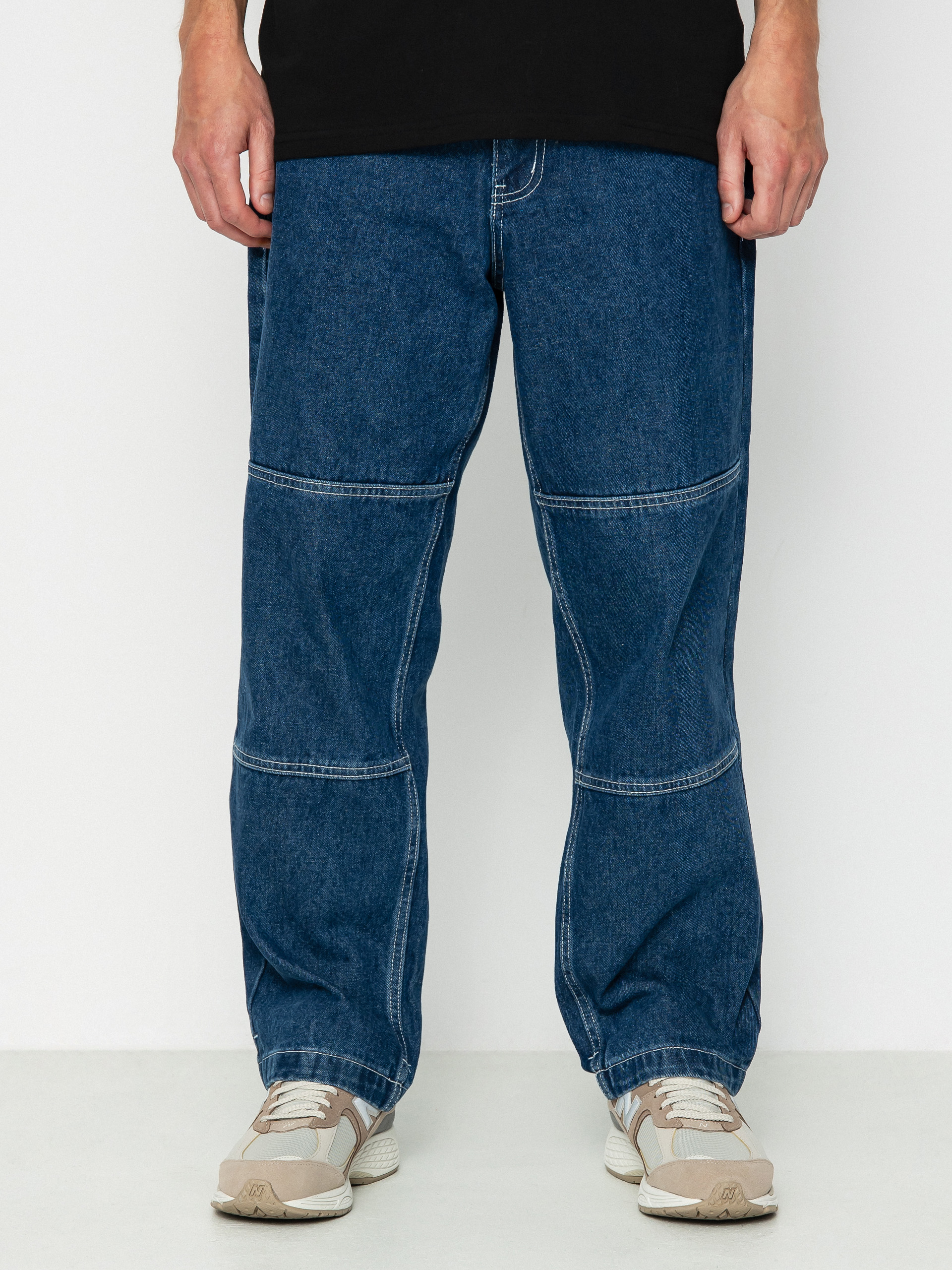 Kalhoty Santa Cruz Classic Label Panel Jean (classic blue/white)