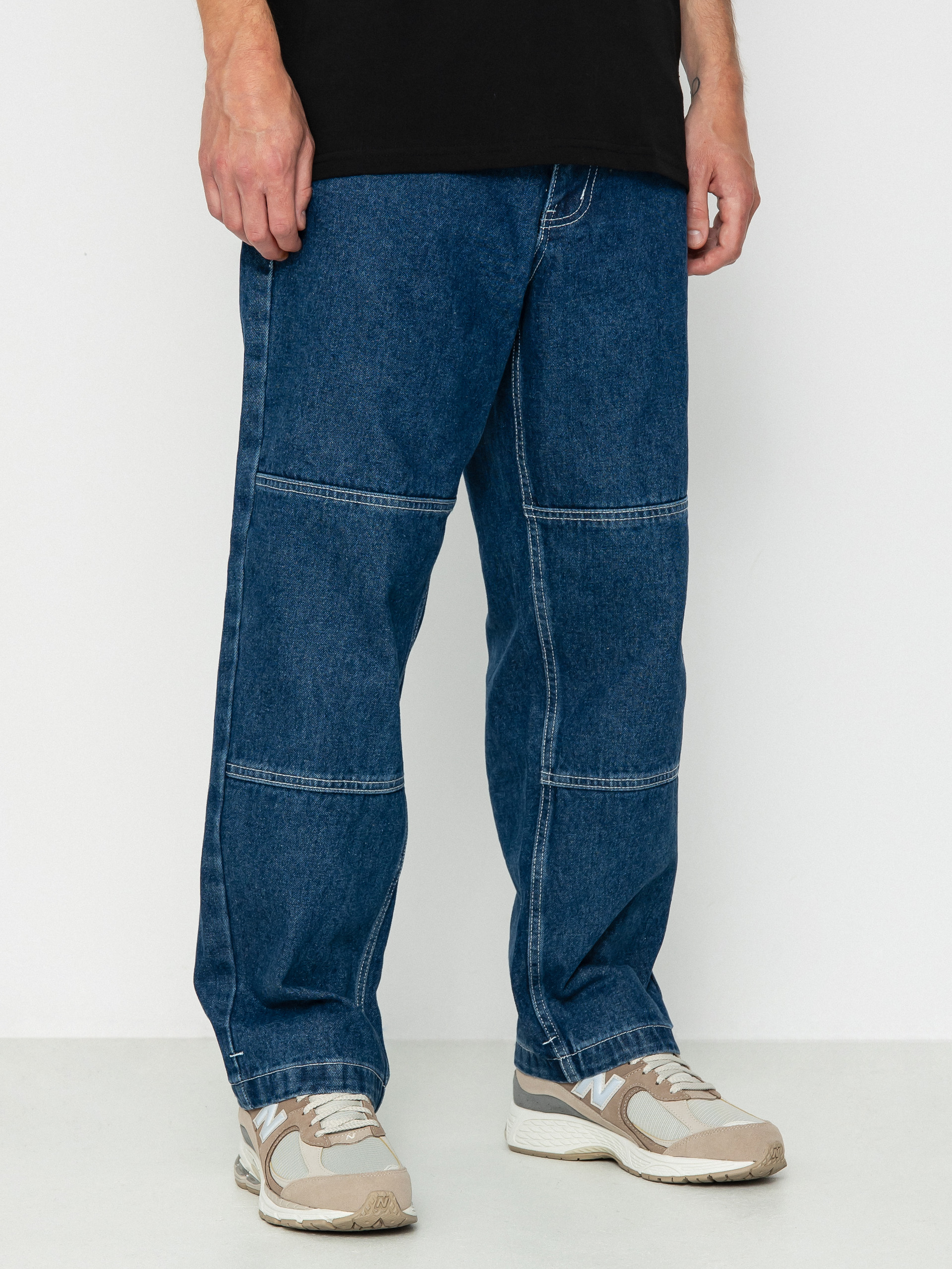 Kalhoty Santa Cruz Classic Label Panel Jean (classic blue/white)