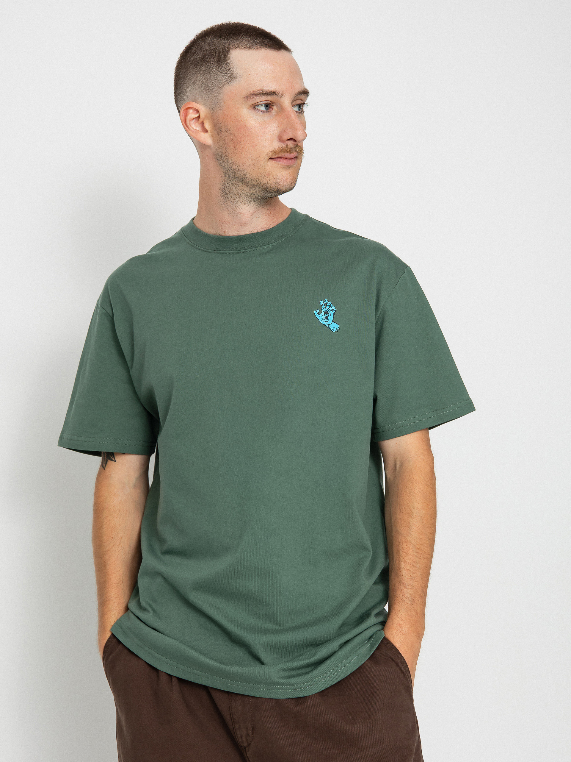 Tričko Santa Cruz Platter (sage)